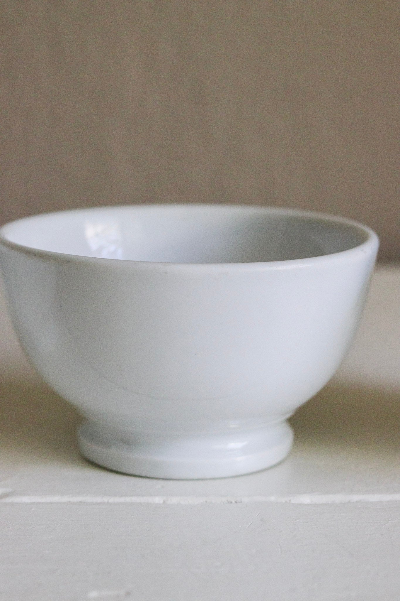 Vintage French Cafe Bowls - Set of Three