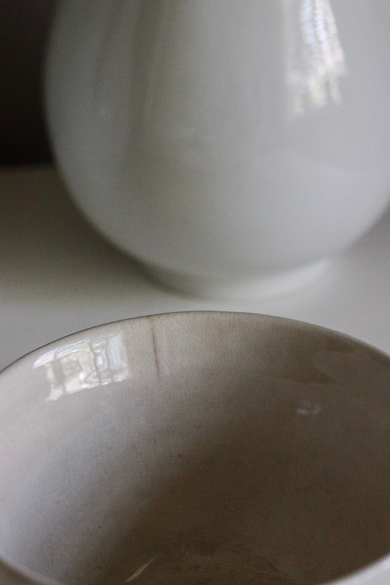 Pair of Vintage English Pudding Bowls No.4