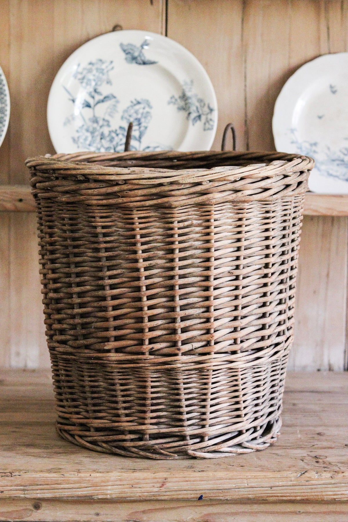 Vintage European Bike Basket