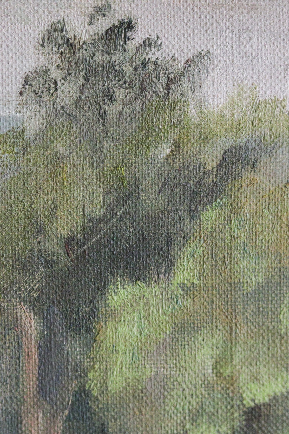 Inside the Walled Garden Oil Painting