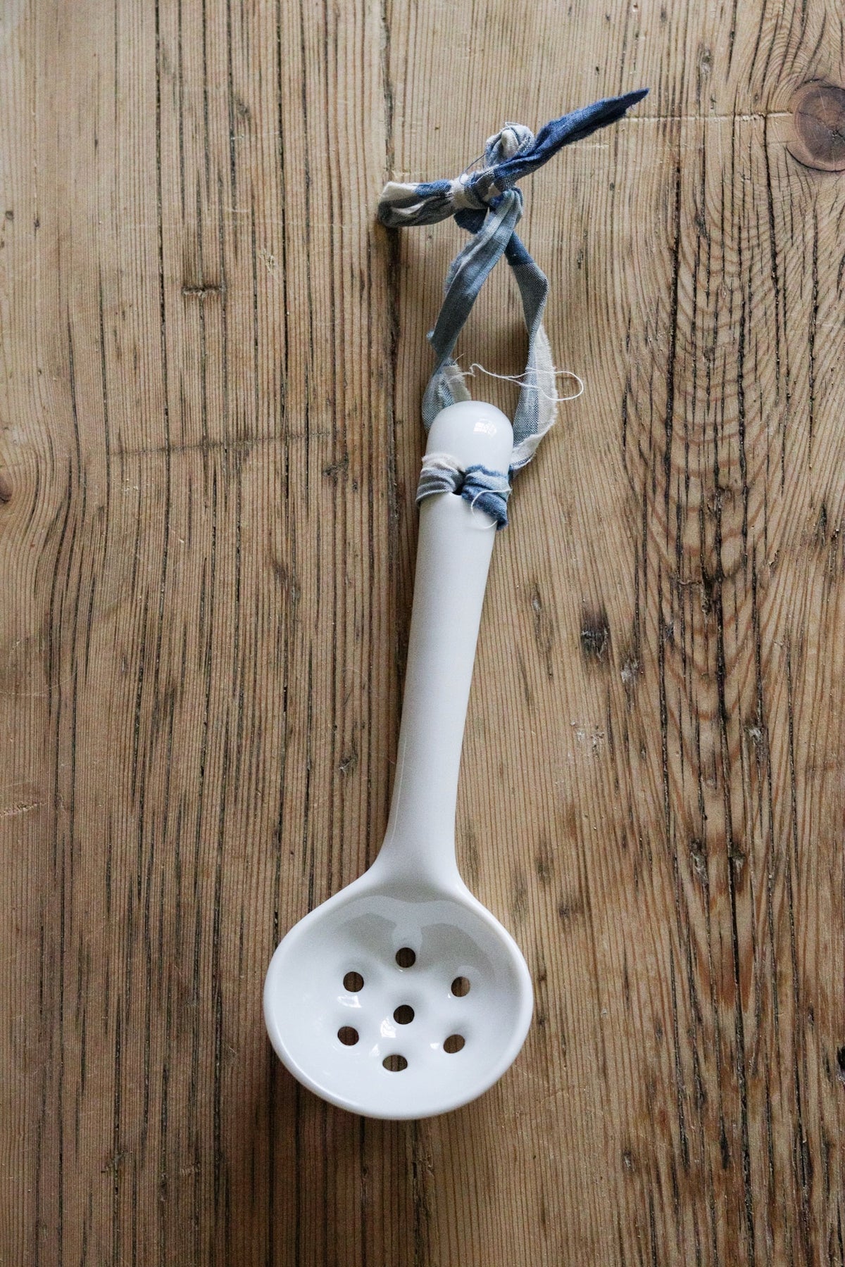 Vintage English Slotted Spoon