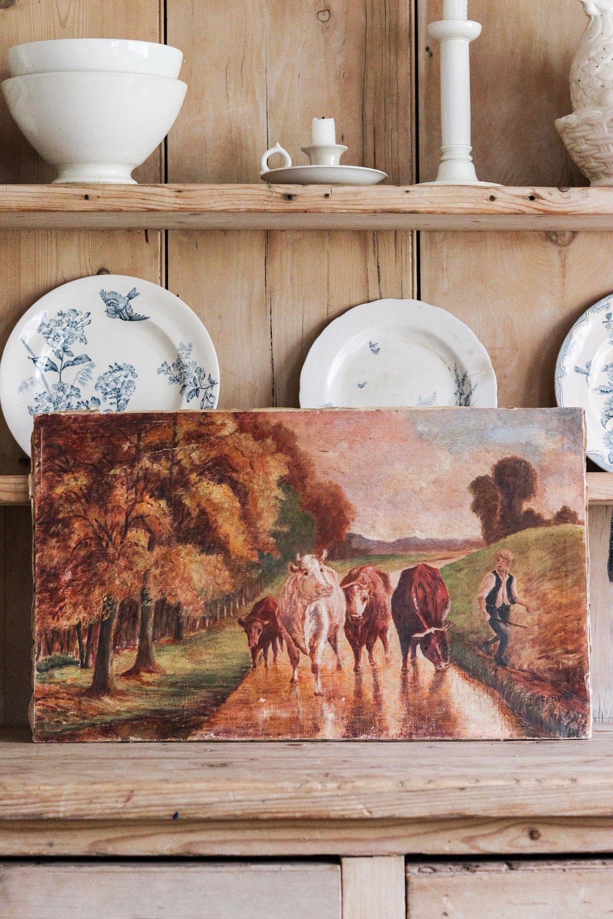 The Autumn Herd Oil Painting