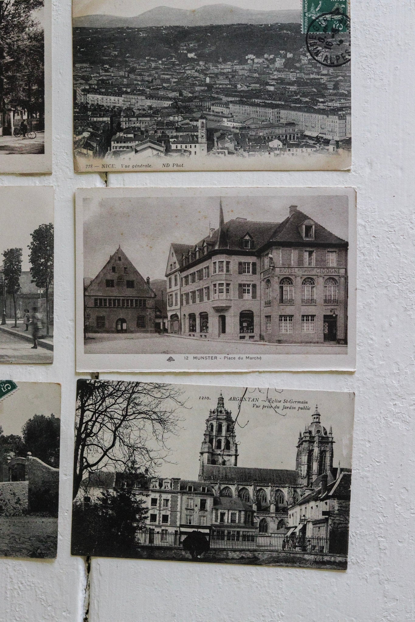 Six Vintage French Postcards - No.4