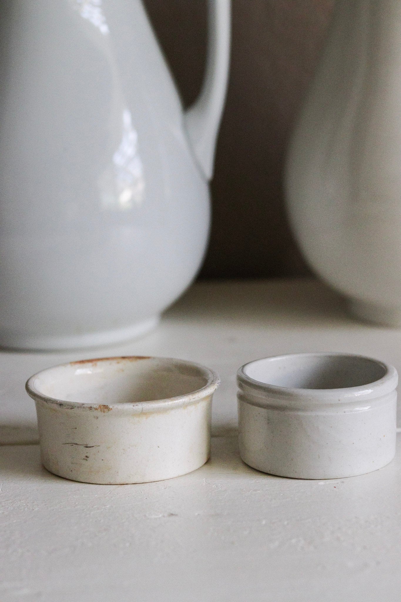 Vintage English Pots - Set of Two