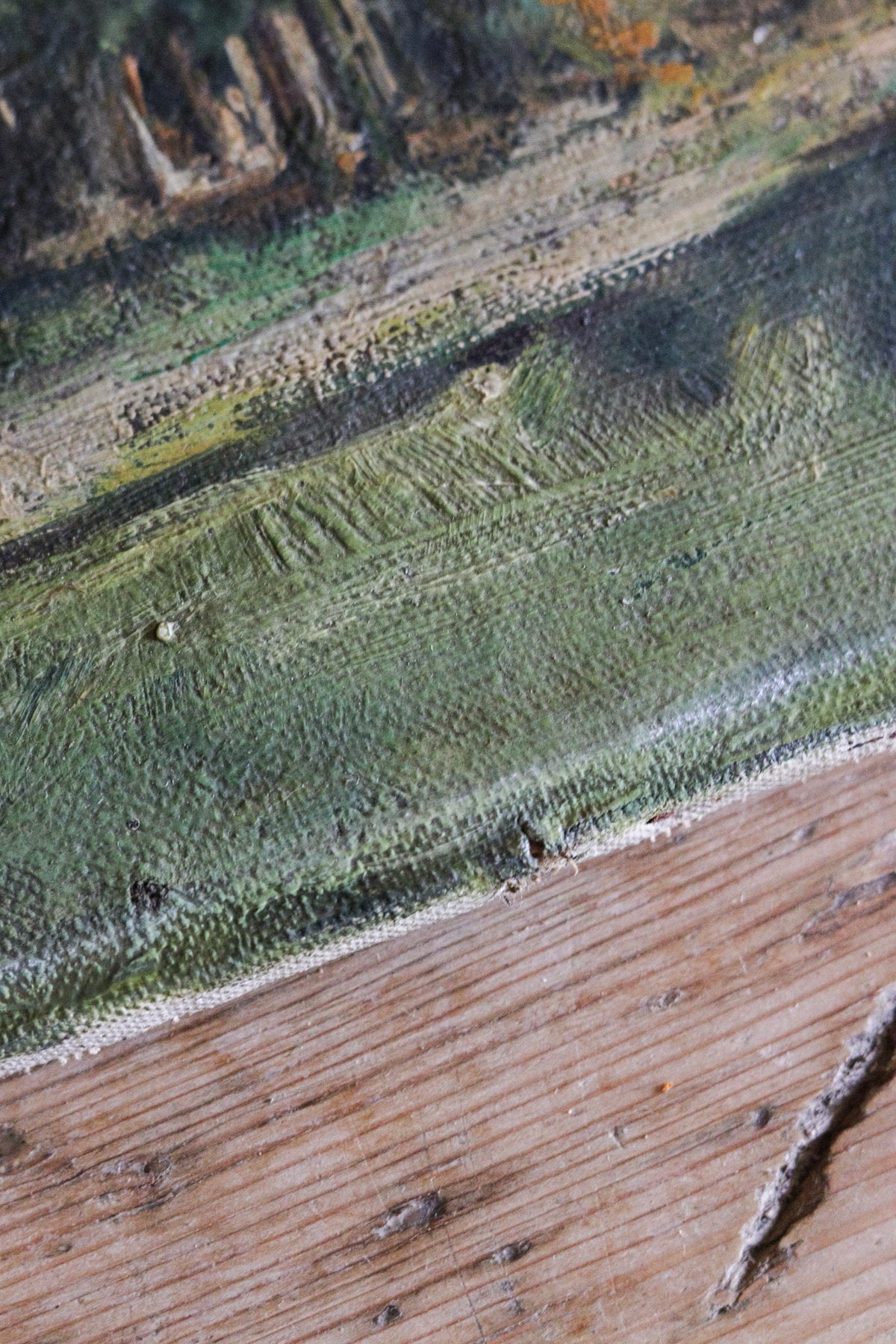 A Holiday in Holland Oil Painting Dated 1951