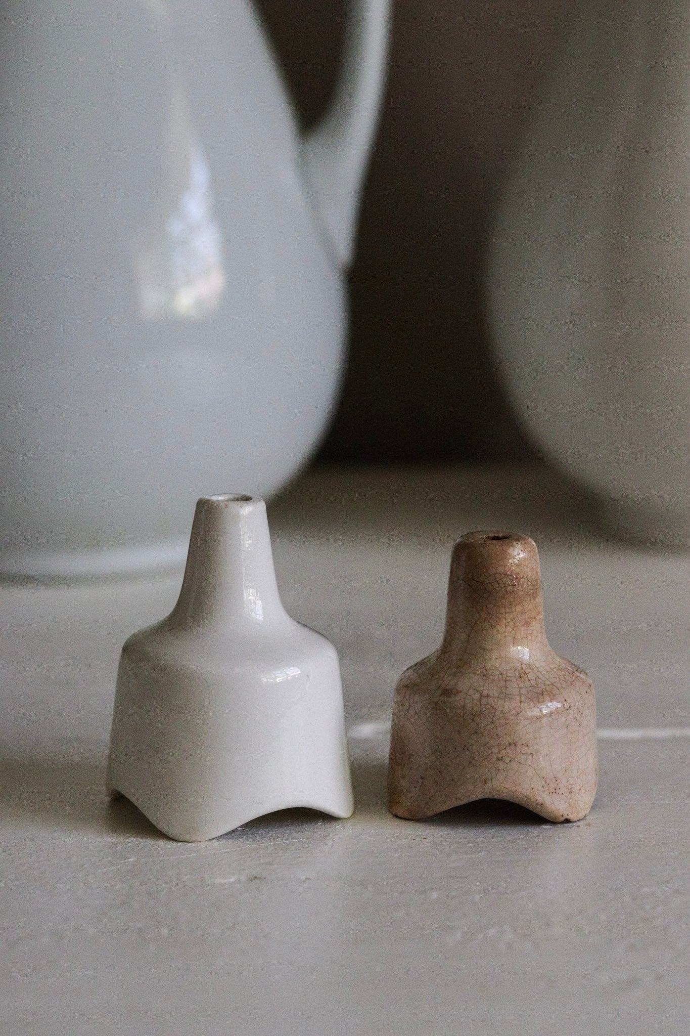 Pair of Vintage English Pie Funnels No.3