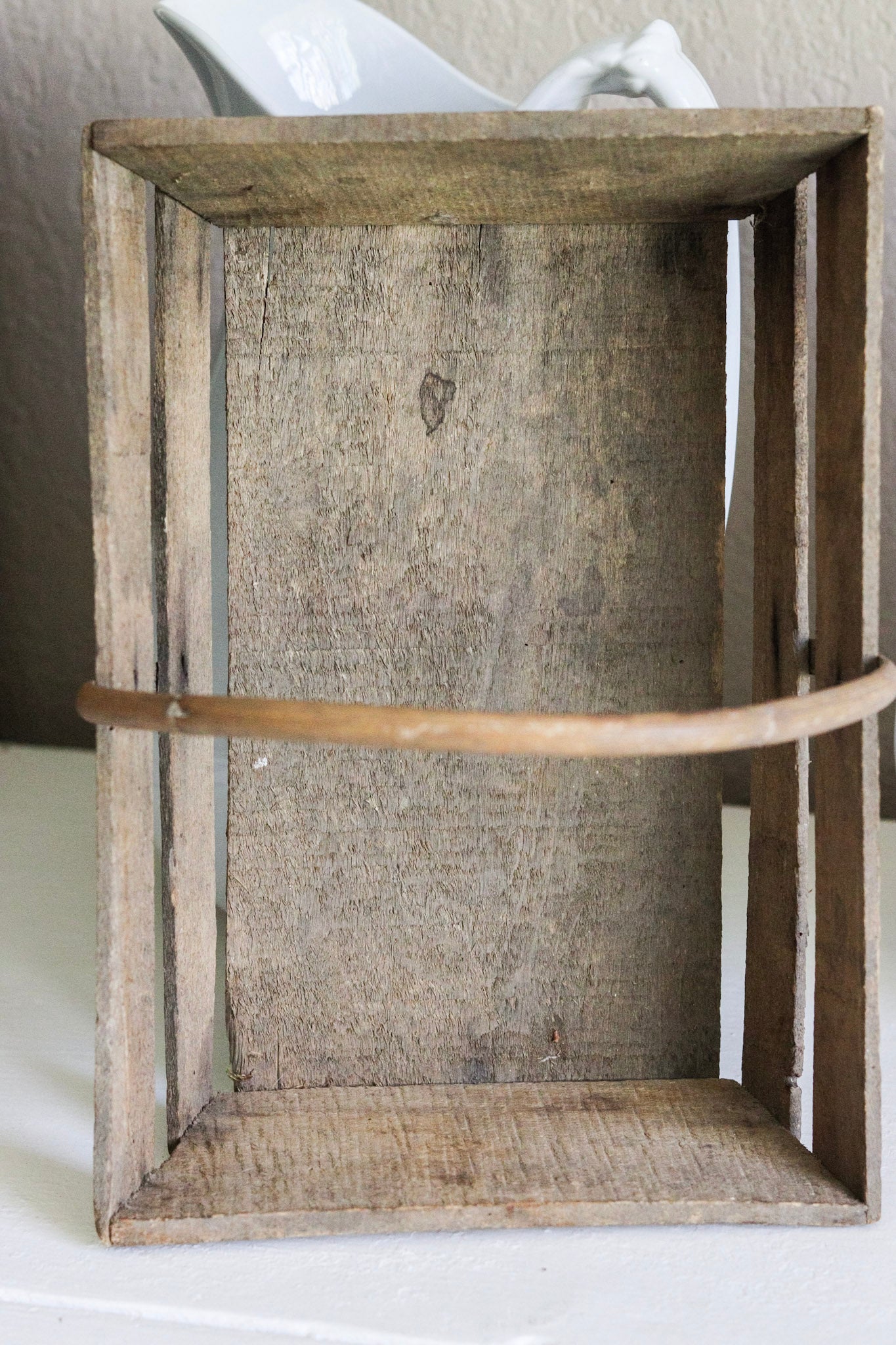Rustic Vintage French Trug No.2
