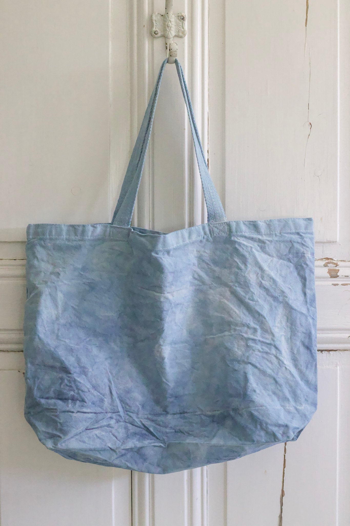 Hand Embroidered Plant Dyed Tote