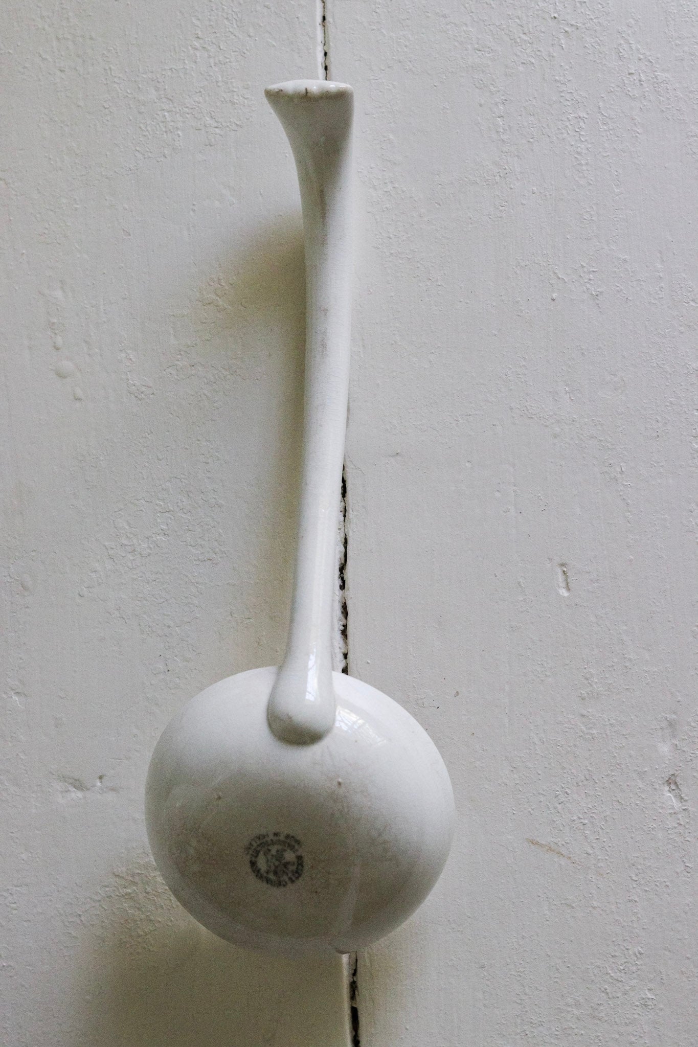 Beautiful Stained Dutch Ironstone Ladle