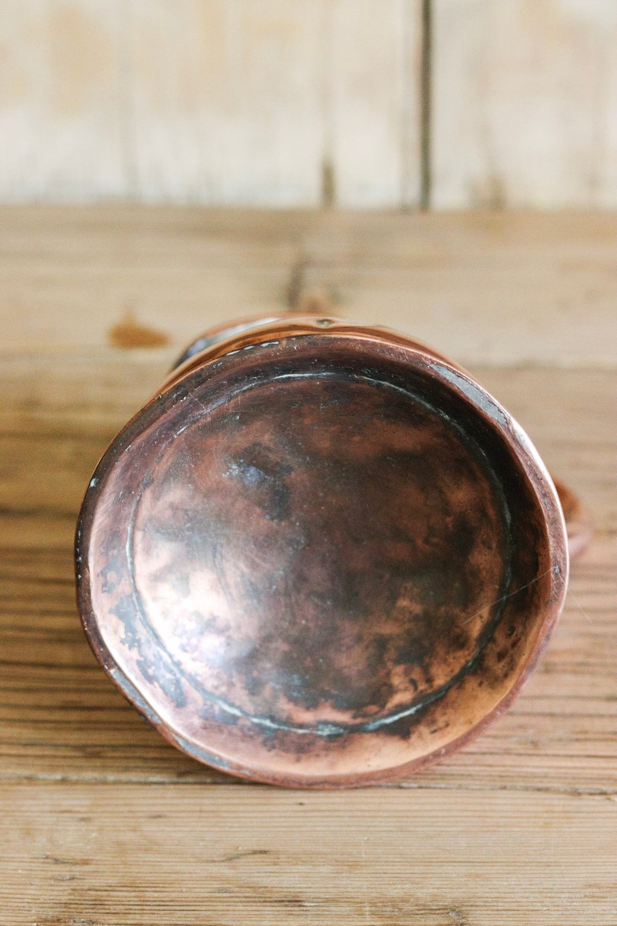 Antique English Copper Measuring Jug
