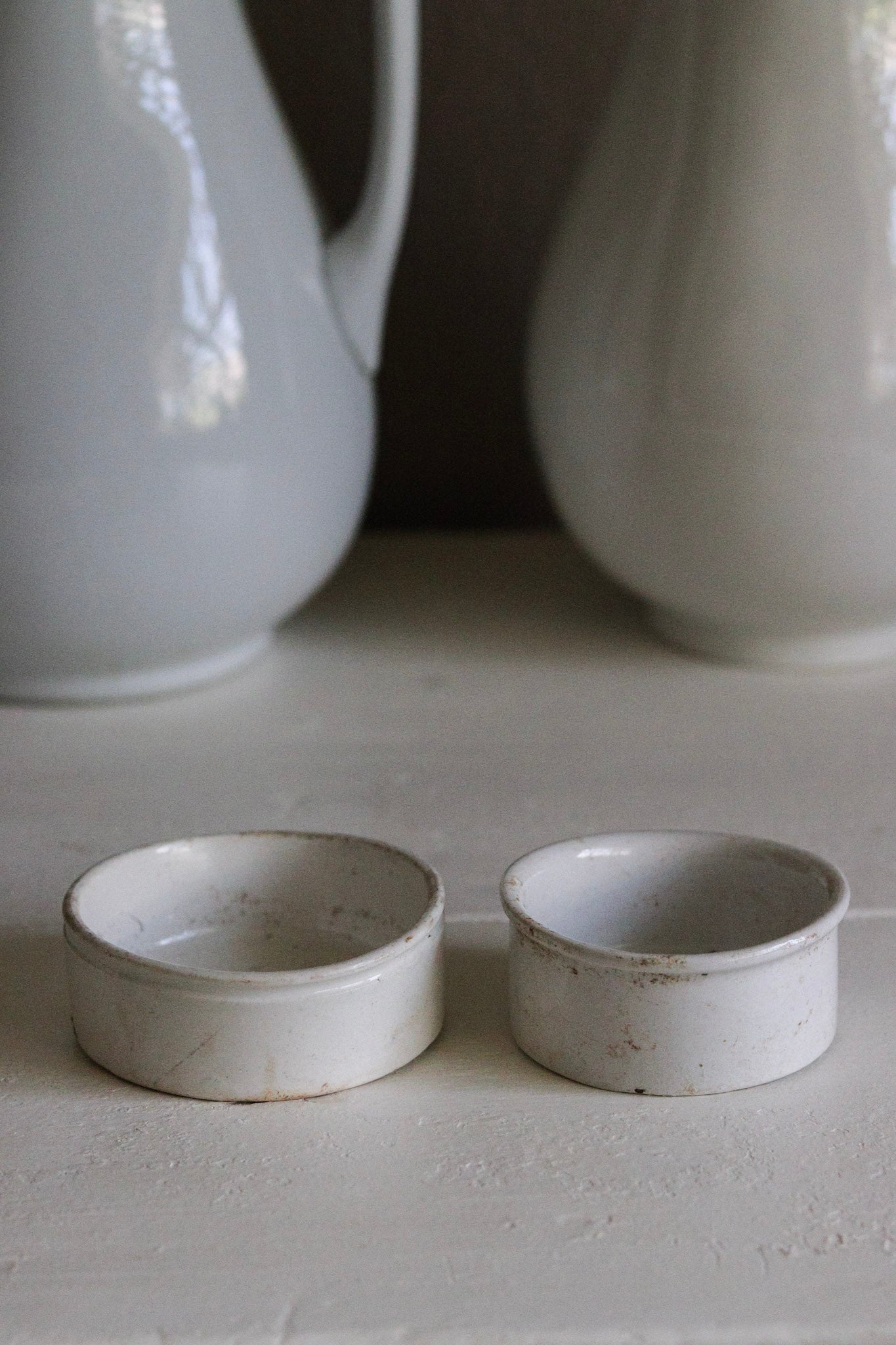 Vintage English Pots - Set of Two