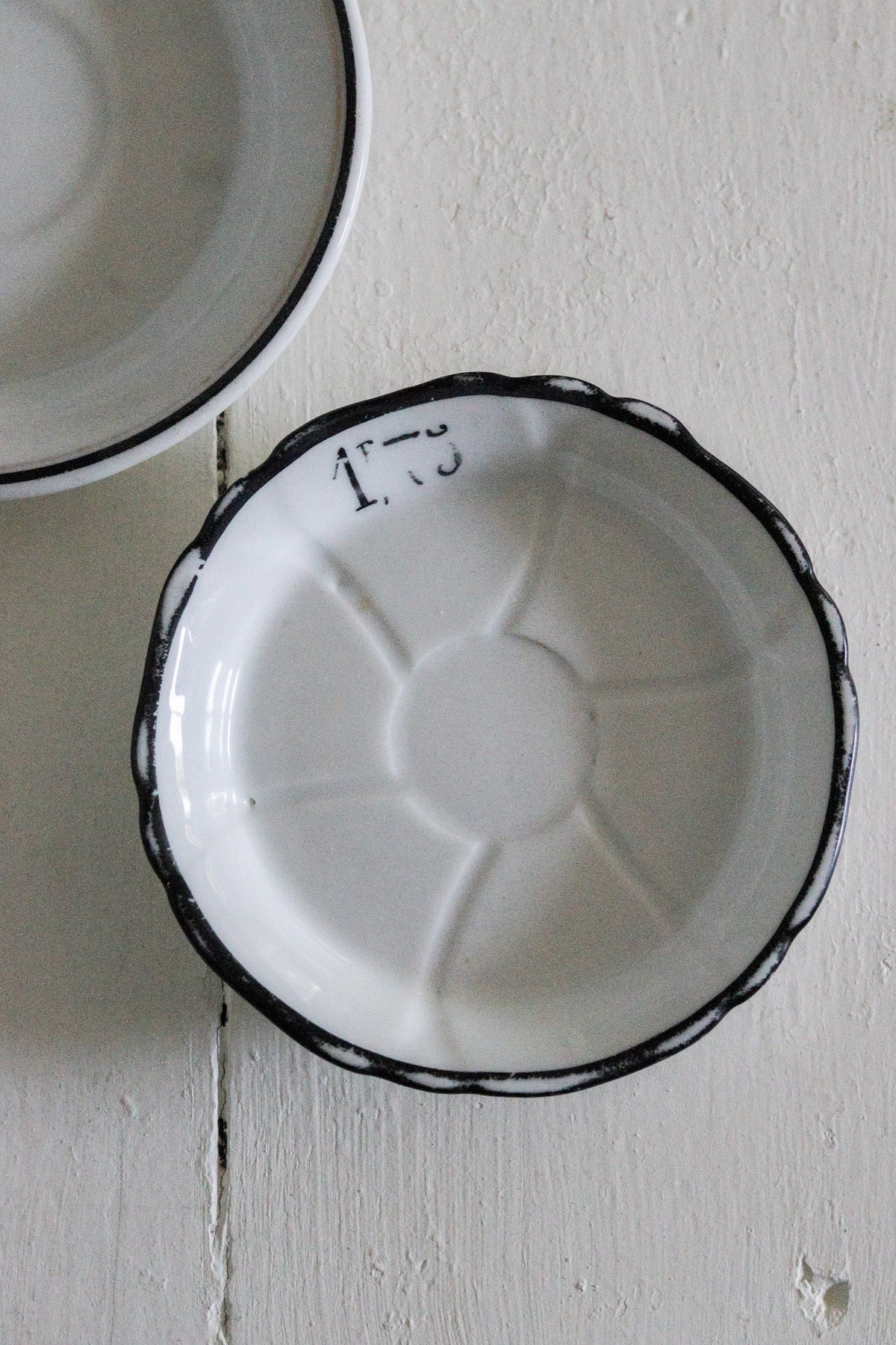 Vintage French Coin Plate