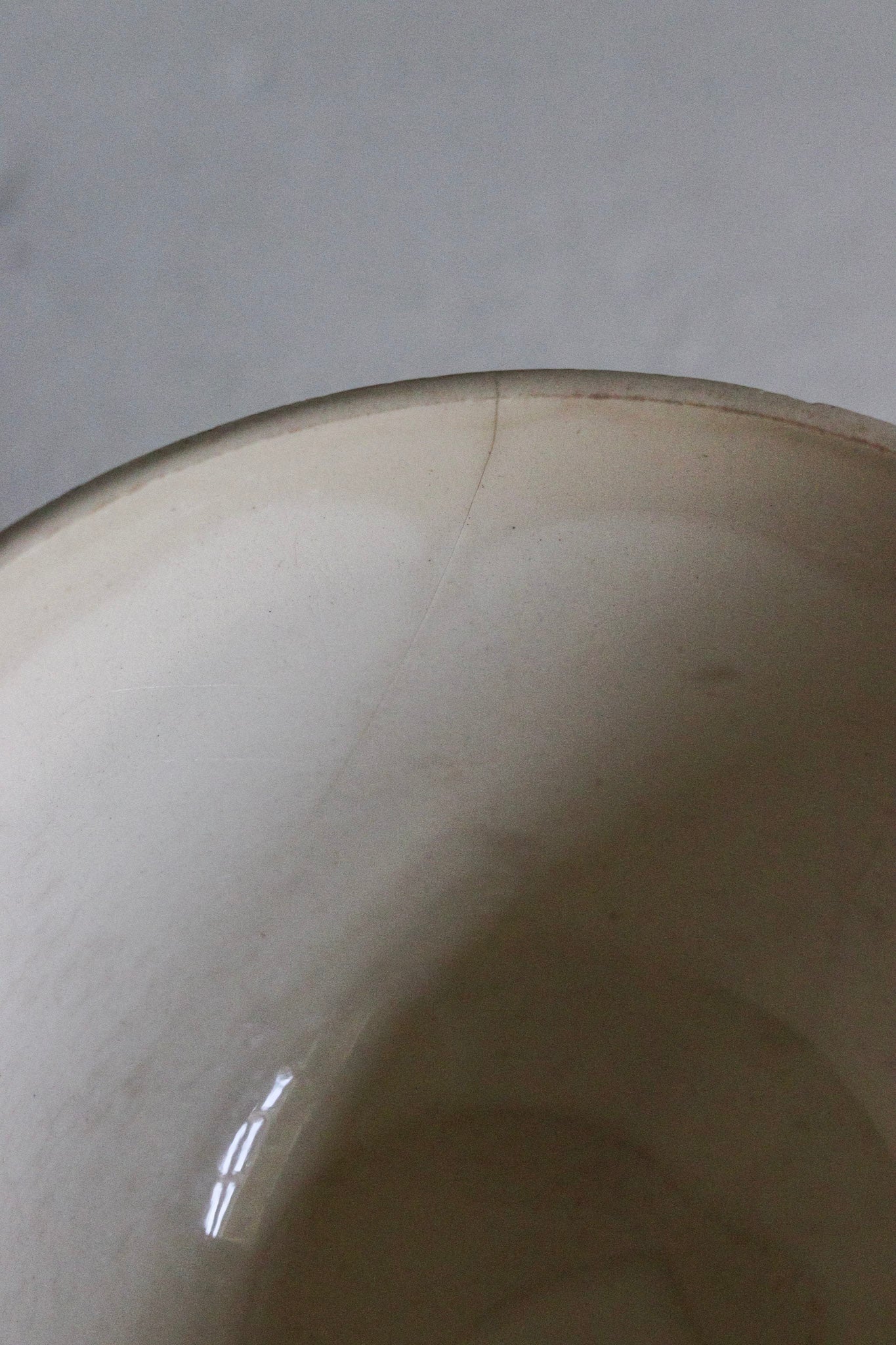 Antique French Café Bowl - See Description