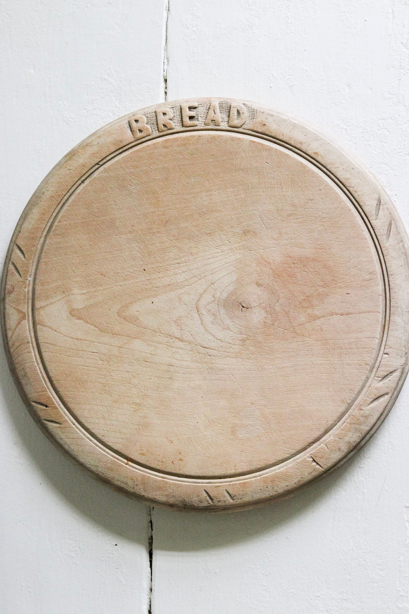 Large Vintage English Bread Board