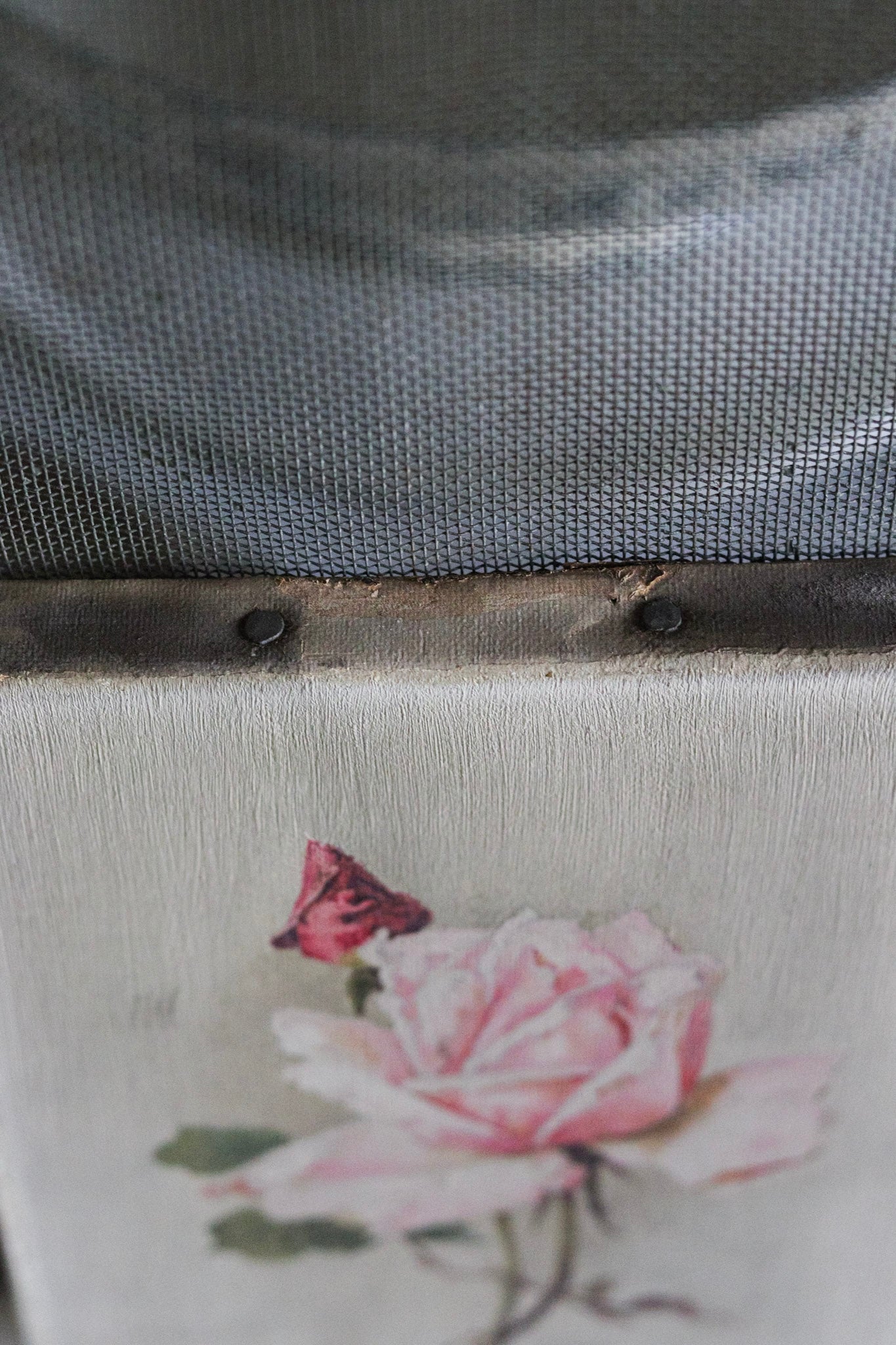 Vintage English Rose Painting