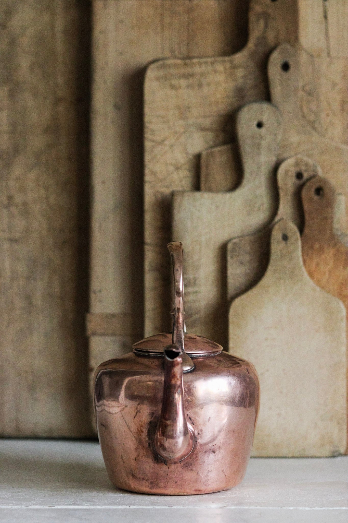 Antique English Copper Kettle