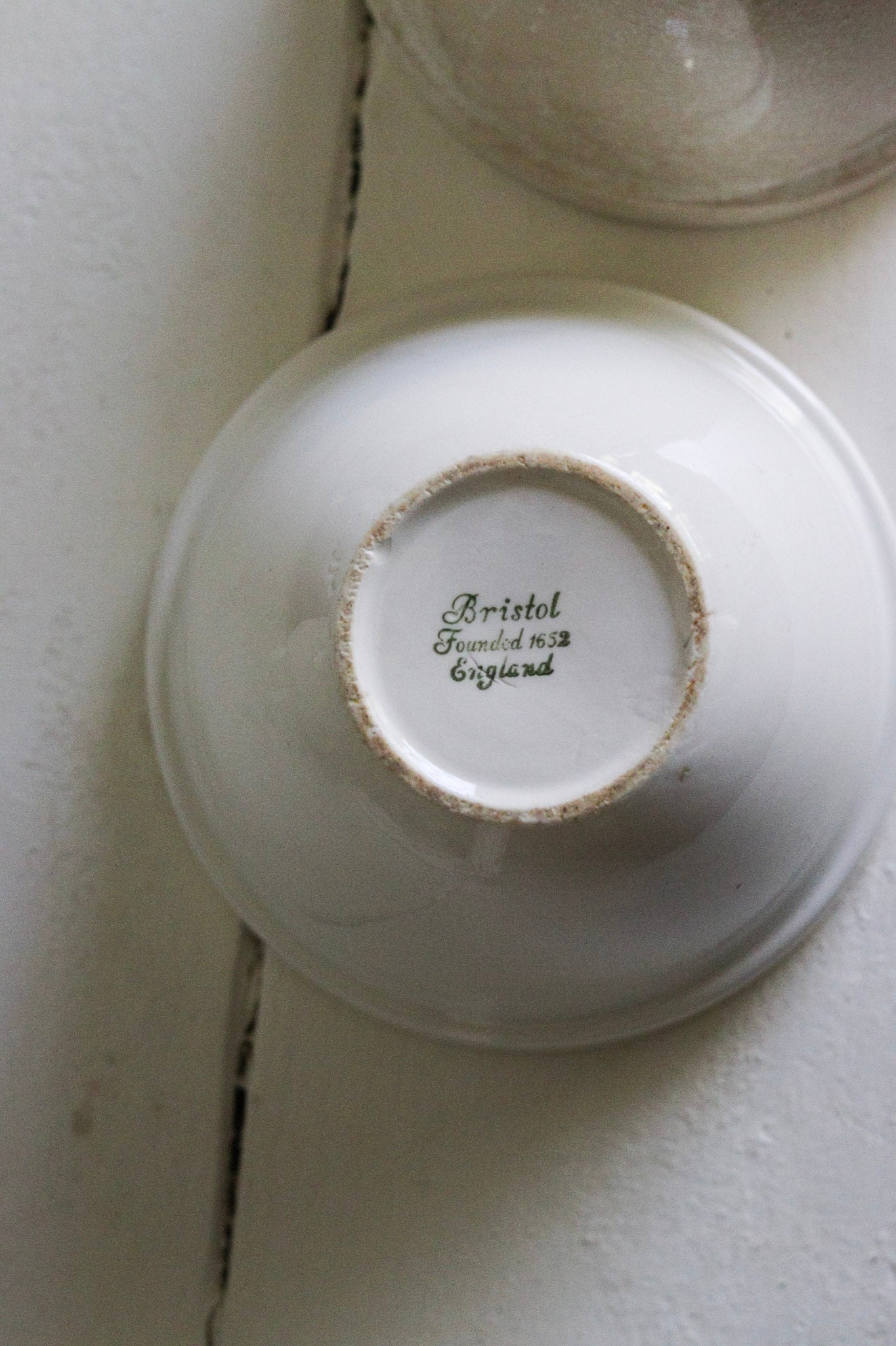 Vintage English Pudding Bowls - Set of Two