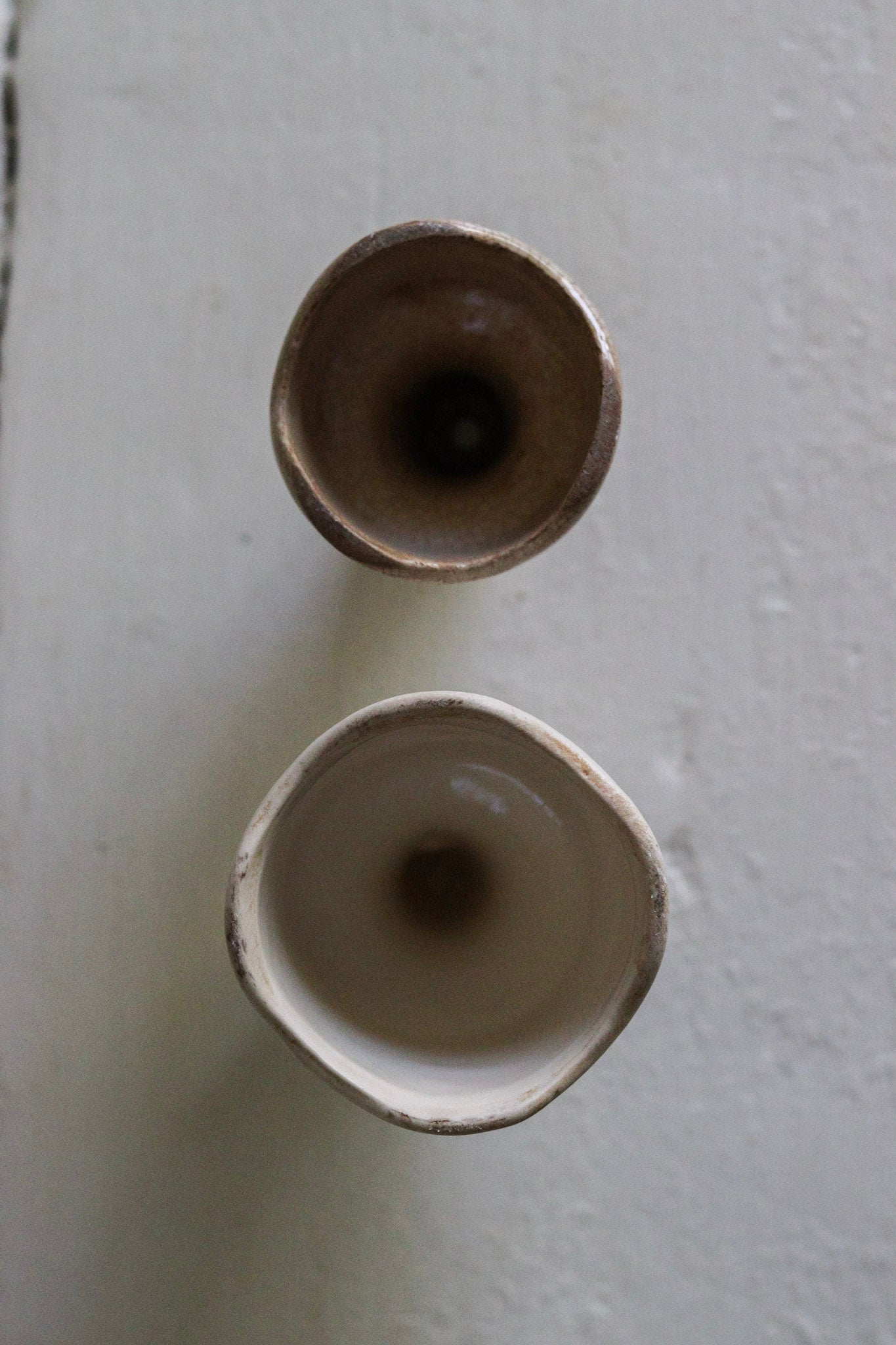 Pair of Vintage English Pie Funnels No.5
