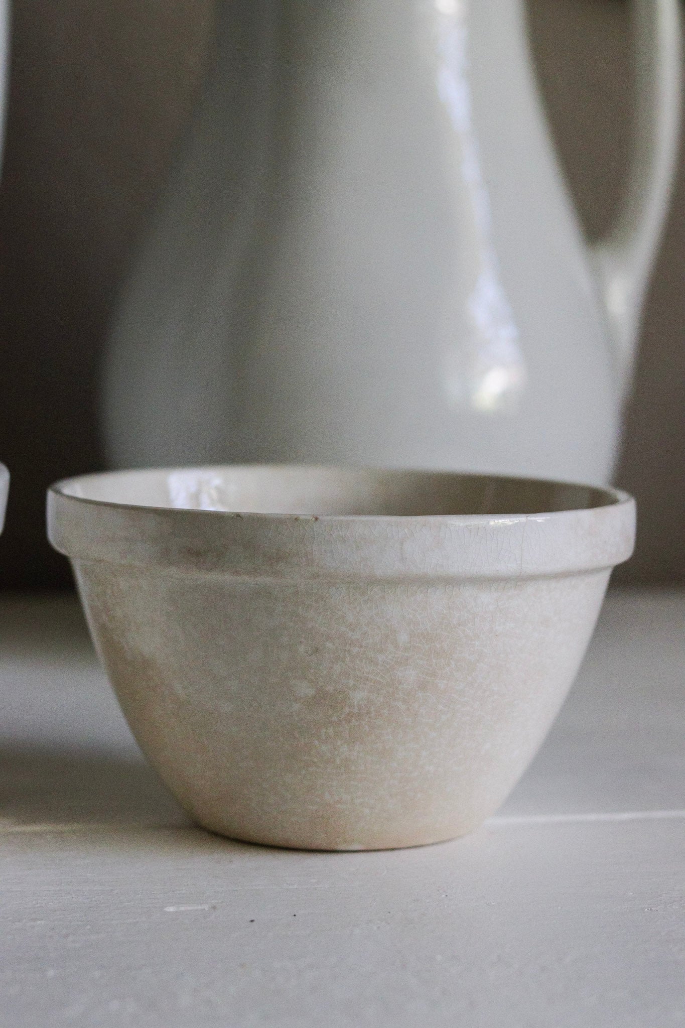Vintage English Pudding Bowls - Set of Two