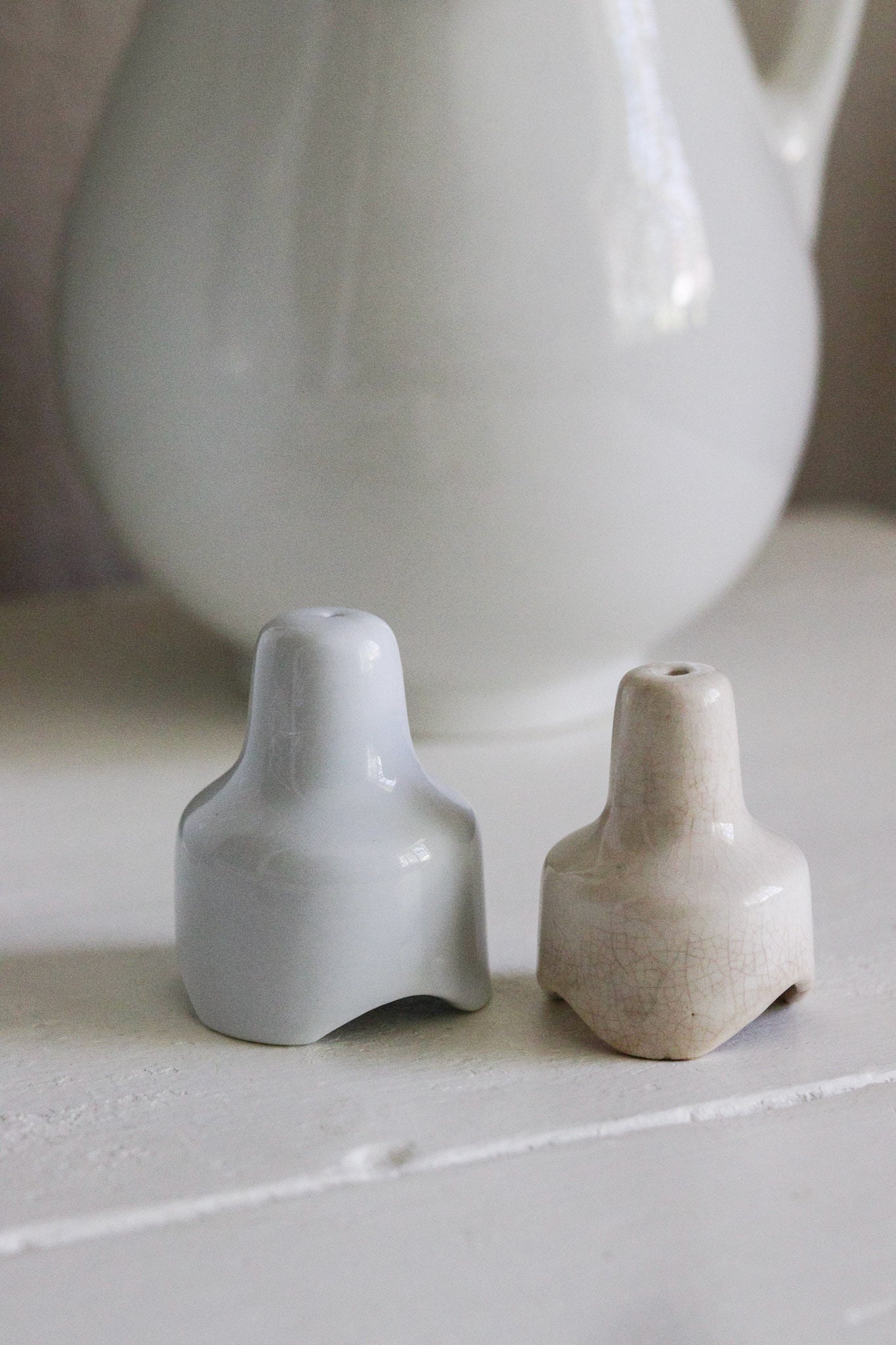Pair of Vintage English Pie Funnels No.4
