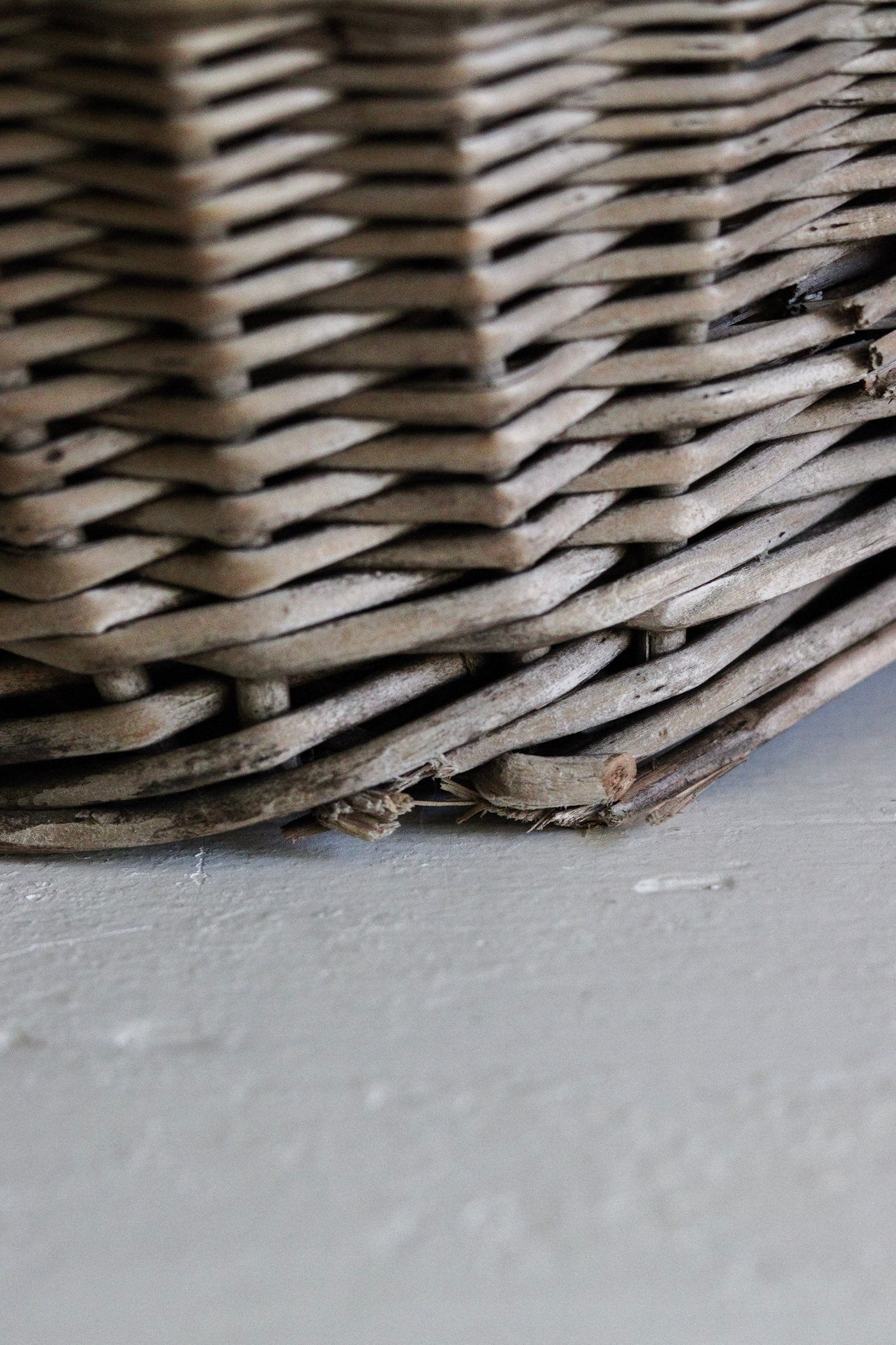 Large Vintage European Bike Basket