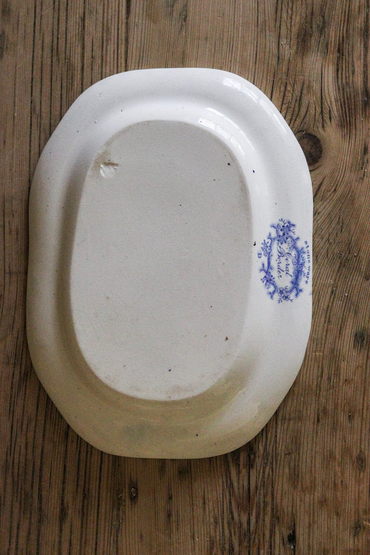 Antique English Transferware Dish