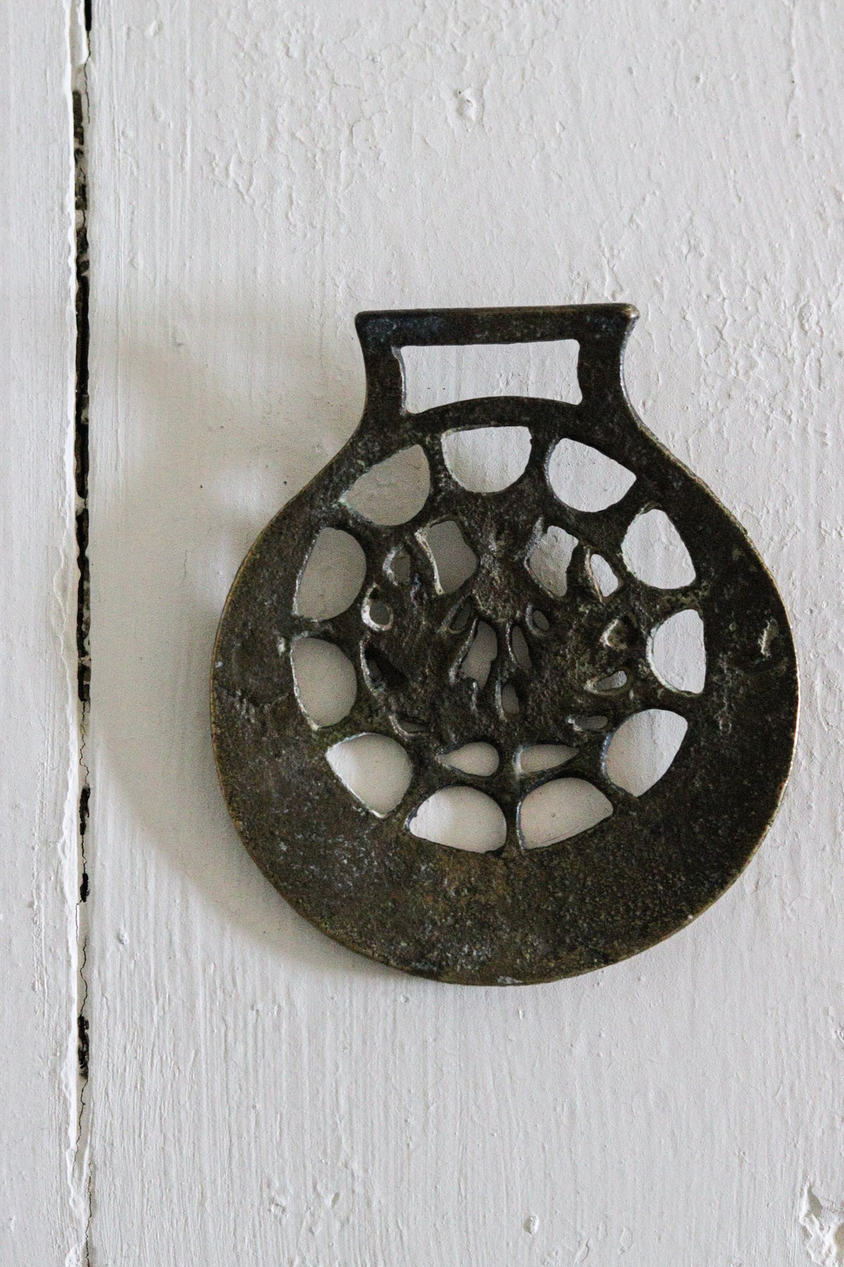 English Horse Brass - Thistle