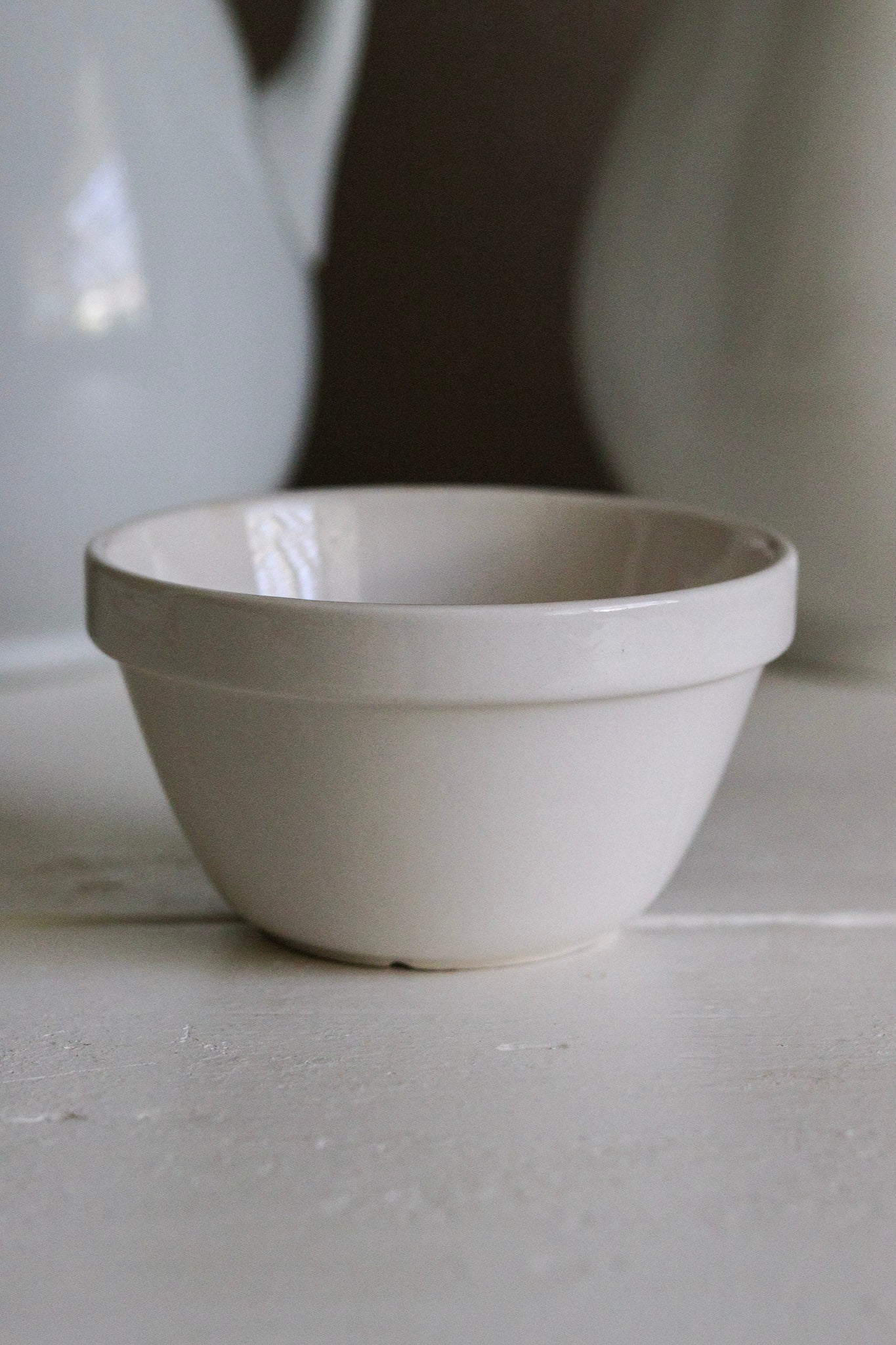 Petite Vintage English Pudding Bowl