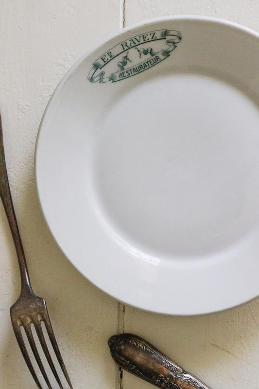 Vintage French Hotel China  - Plate No.4