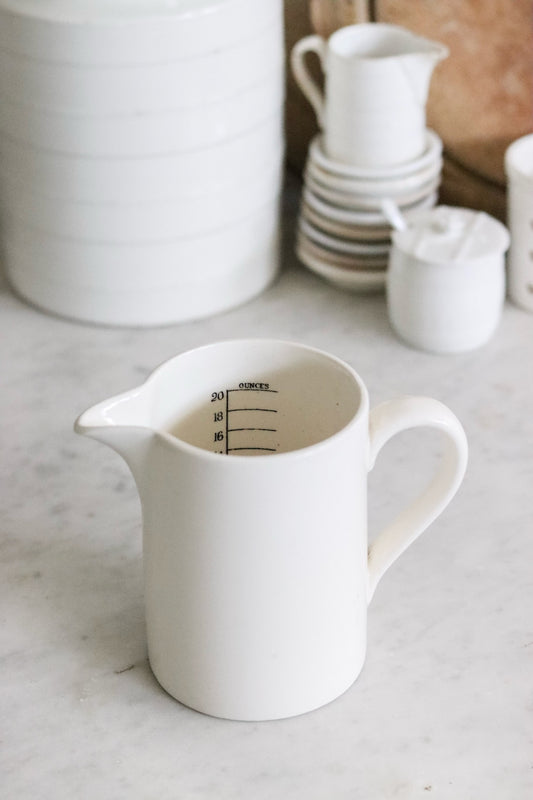 Vintage English Measuring Pitcher