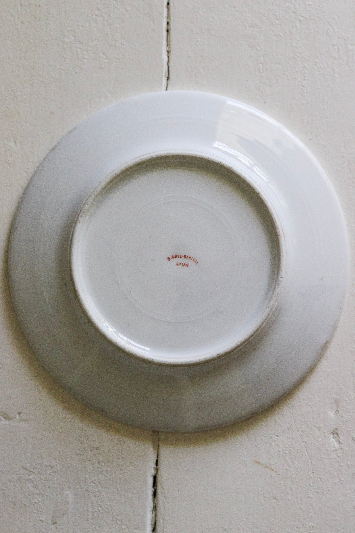 Vintage French Hotel China  - Plate No.2