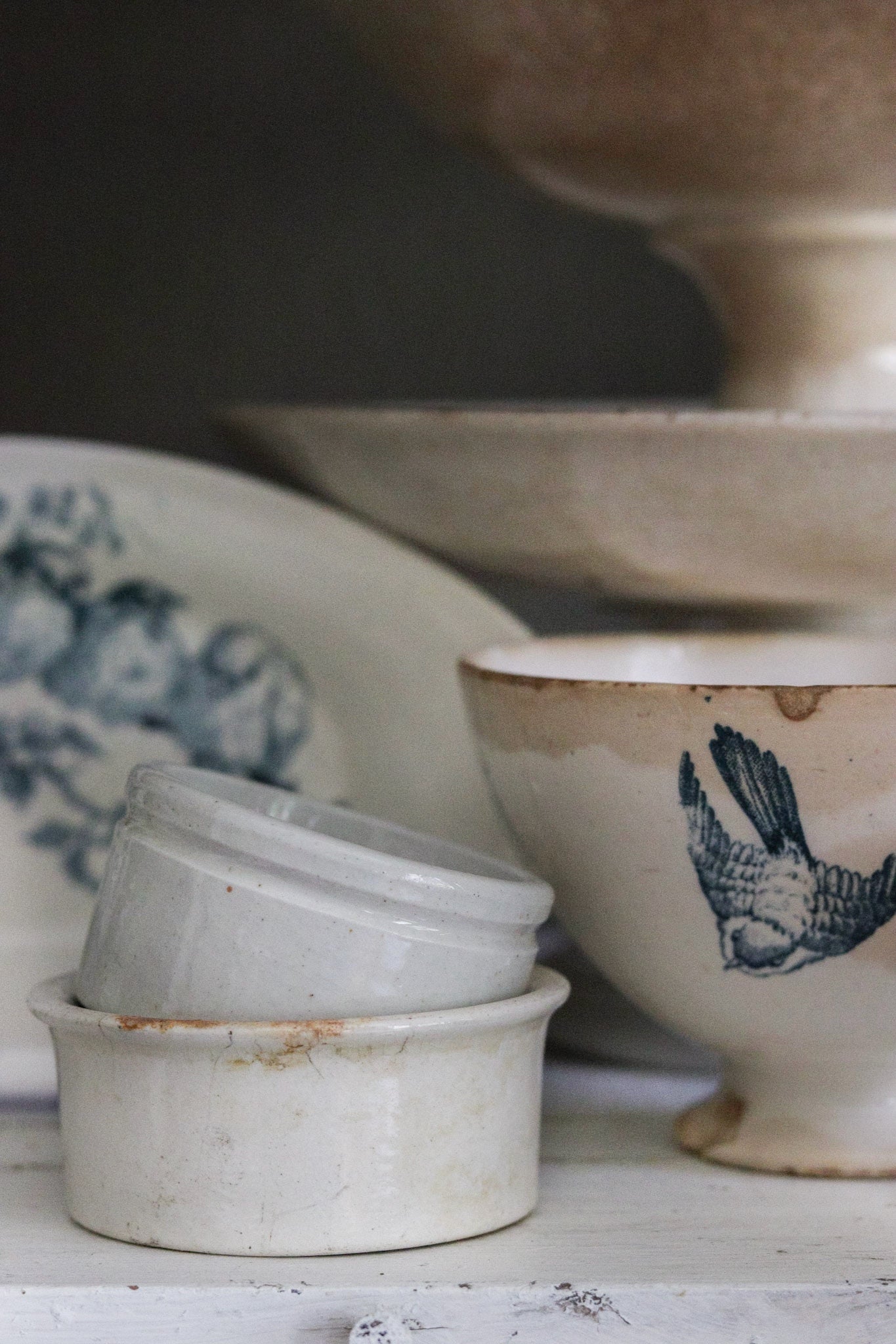 Vintage English Pots - Set of Two