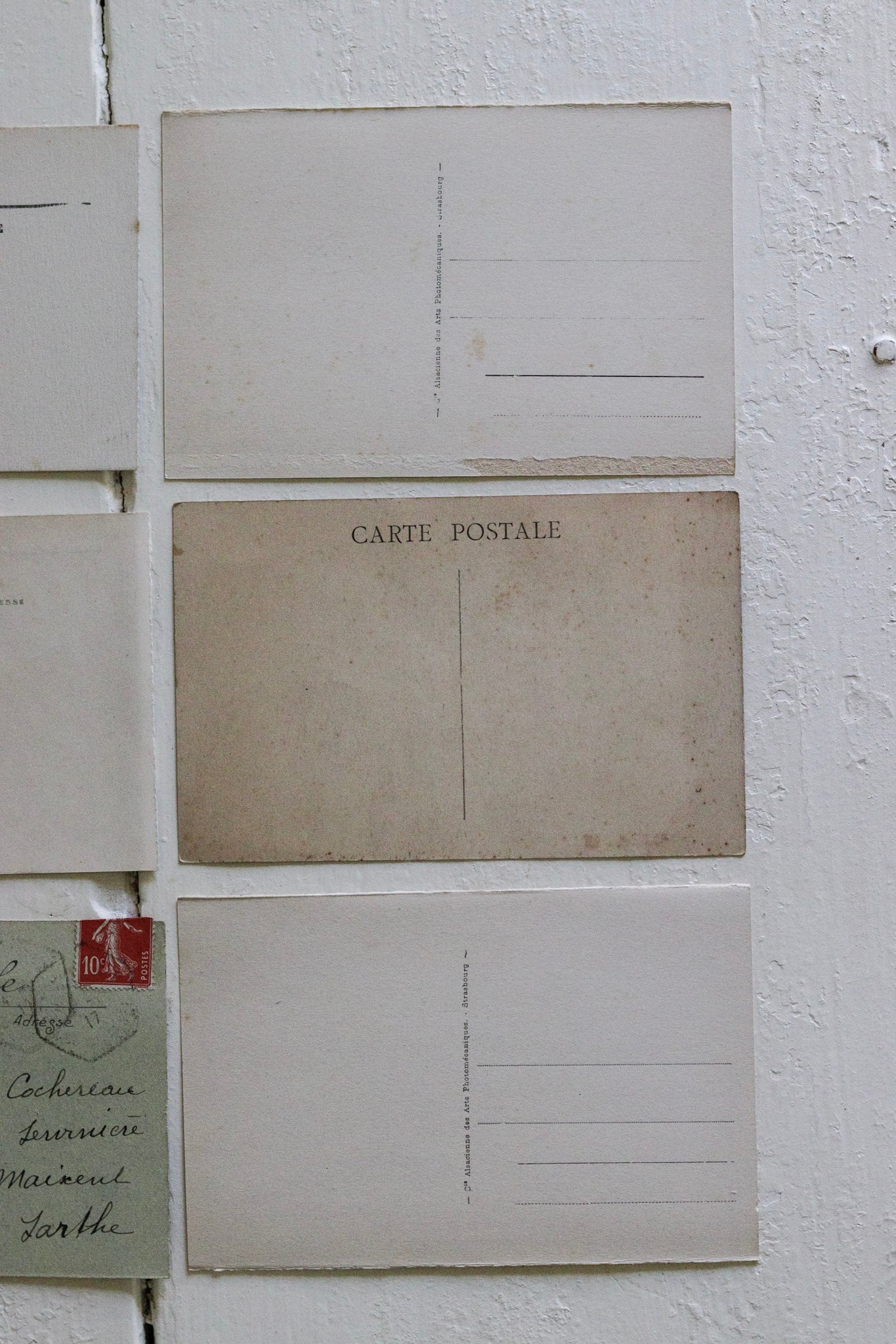 Six Vintage French Postcards - No.5