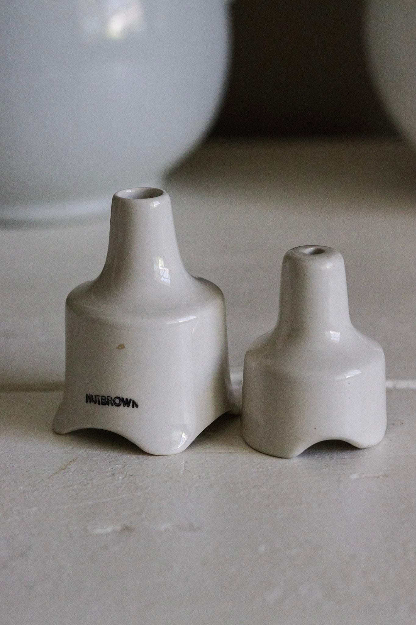 Pair of Vintage English Pie Funnels No.3
