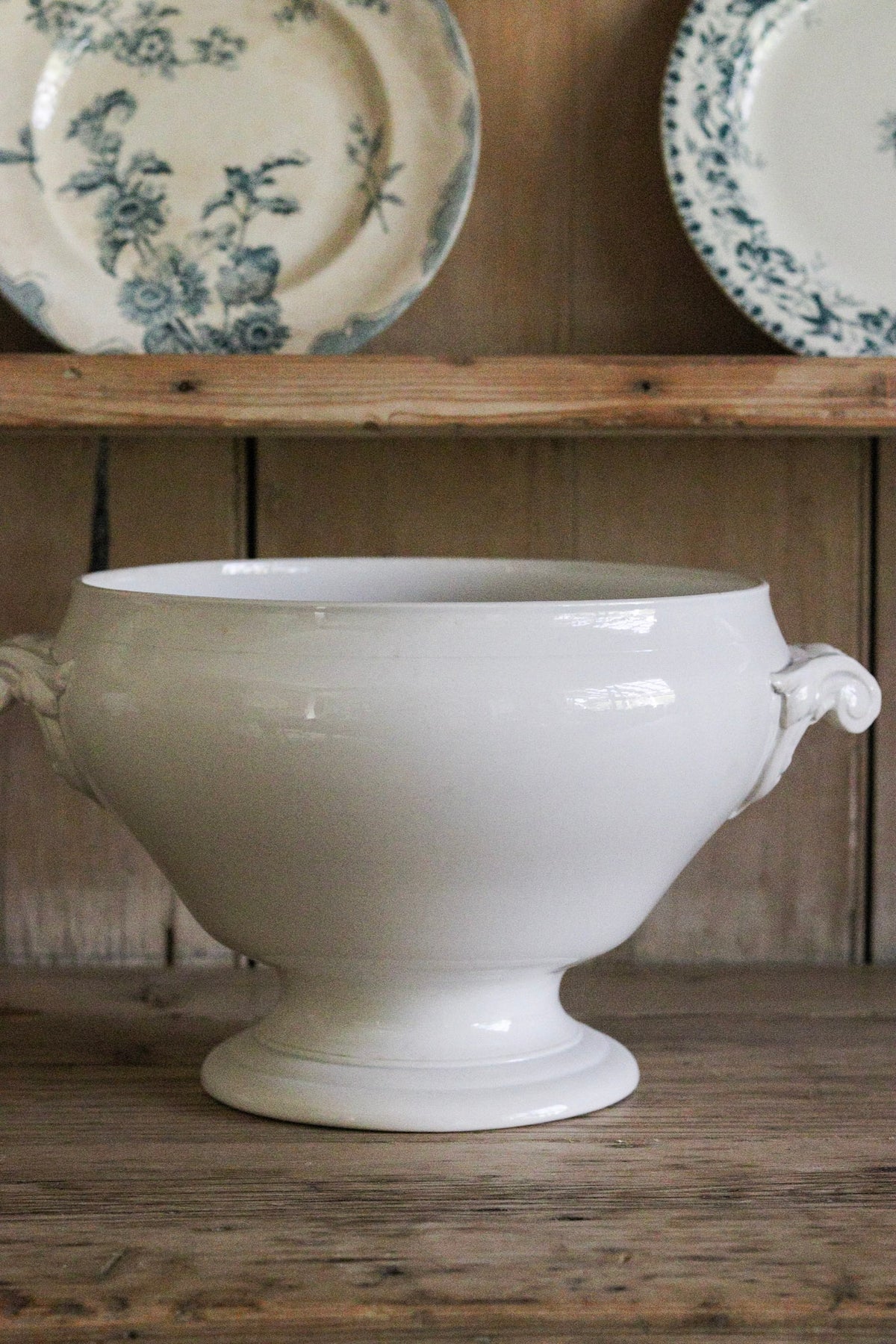 Antique French Ironstone Tureen