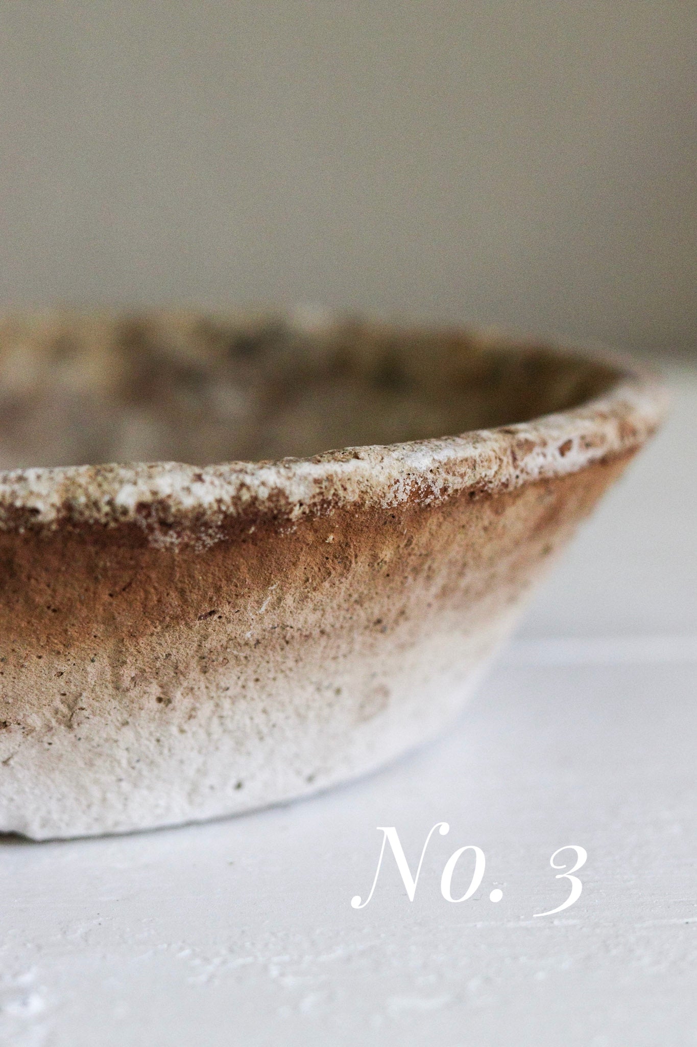 Vintage European Earthenware Nesting Bowl