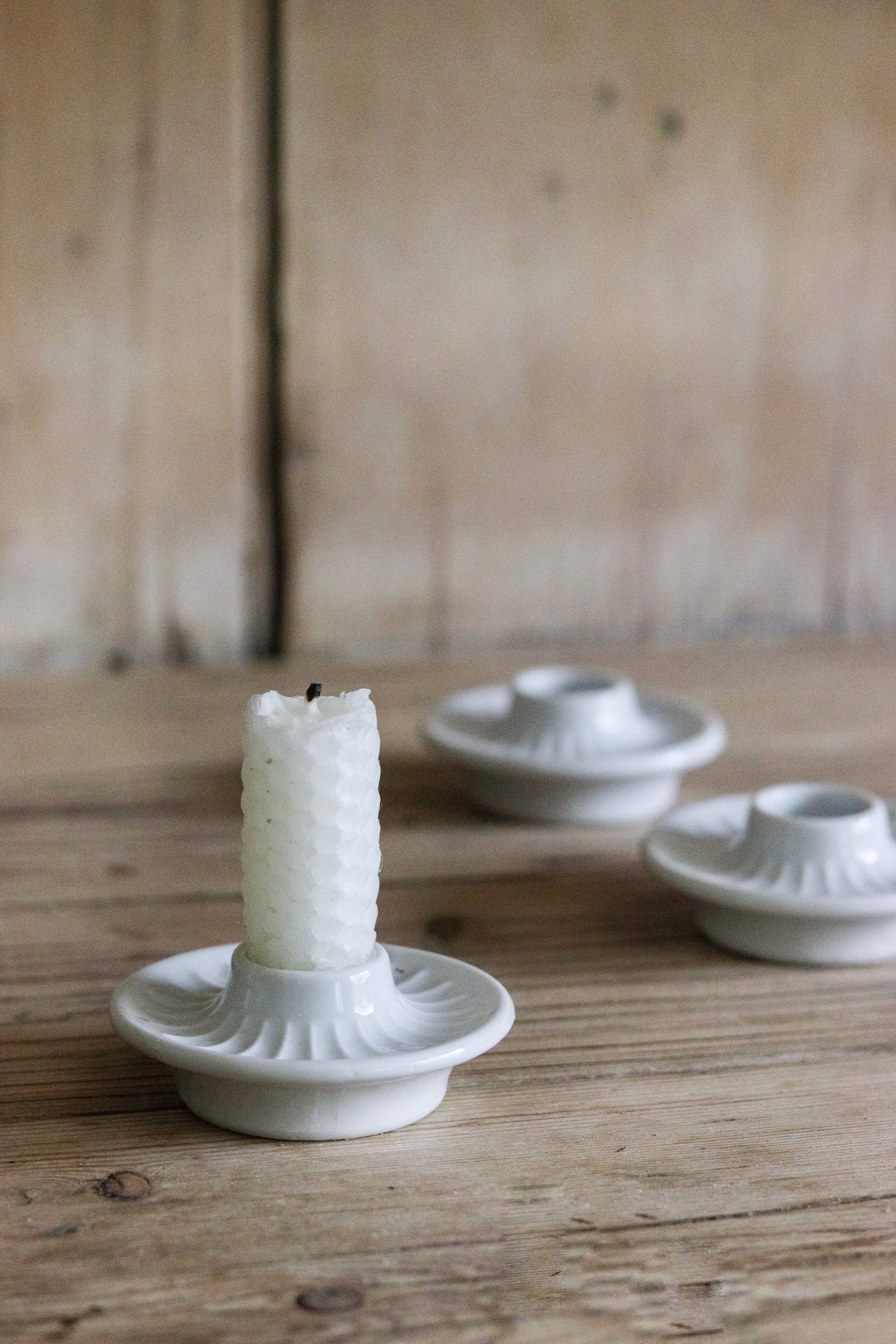 Vintage Porcelain Candle Holder