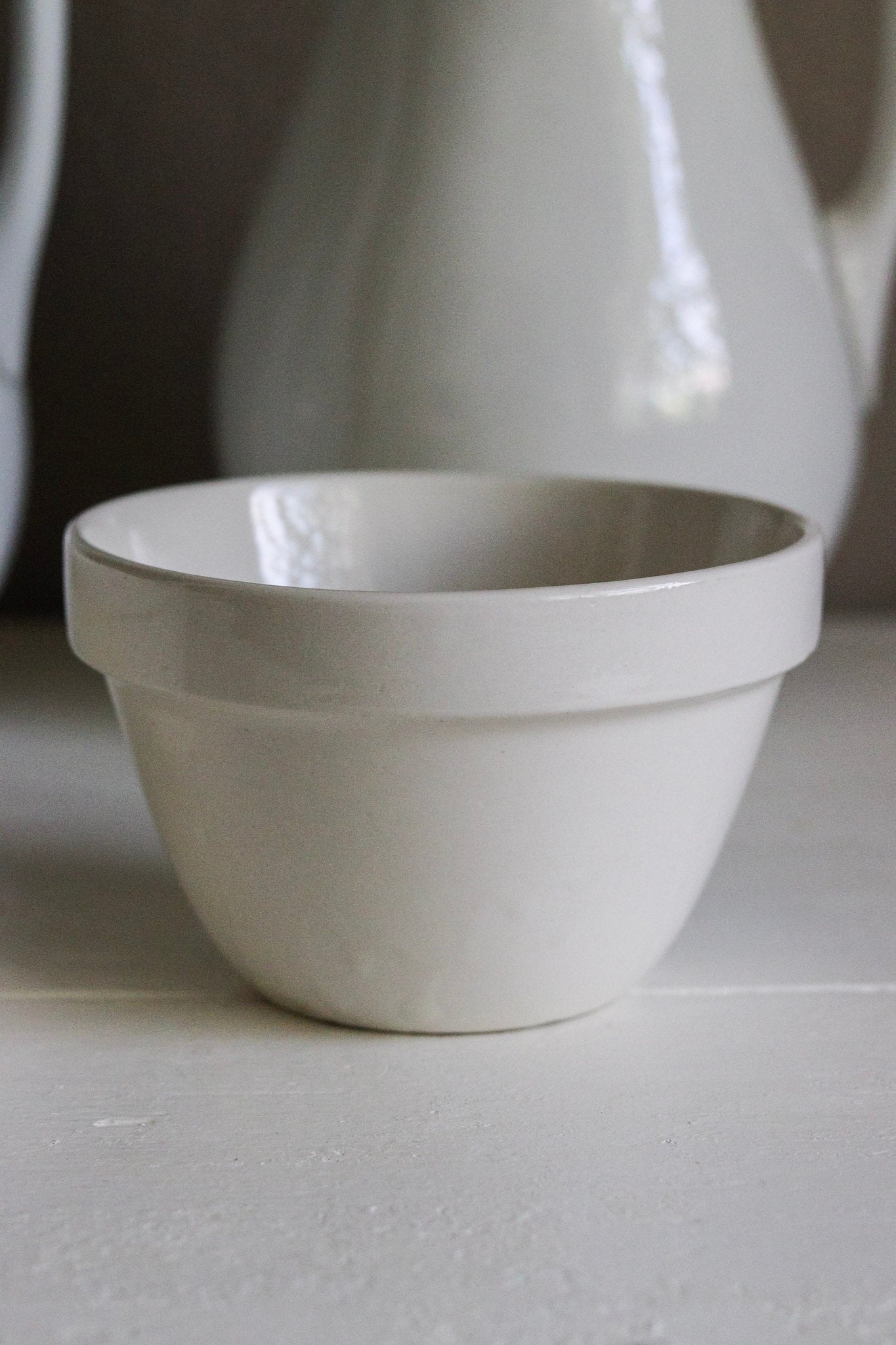 Pair of Vintage English Pudding Bowls No.5