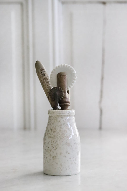 Large Antique English Churn Pot