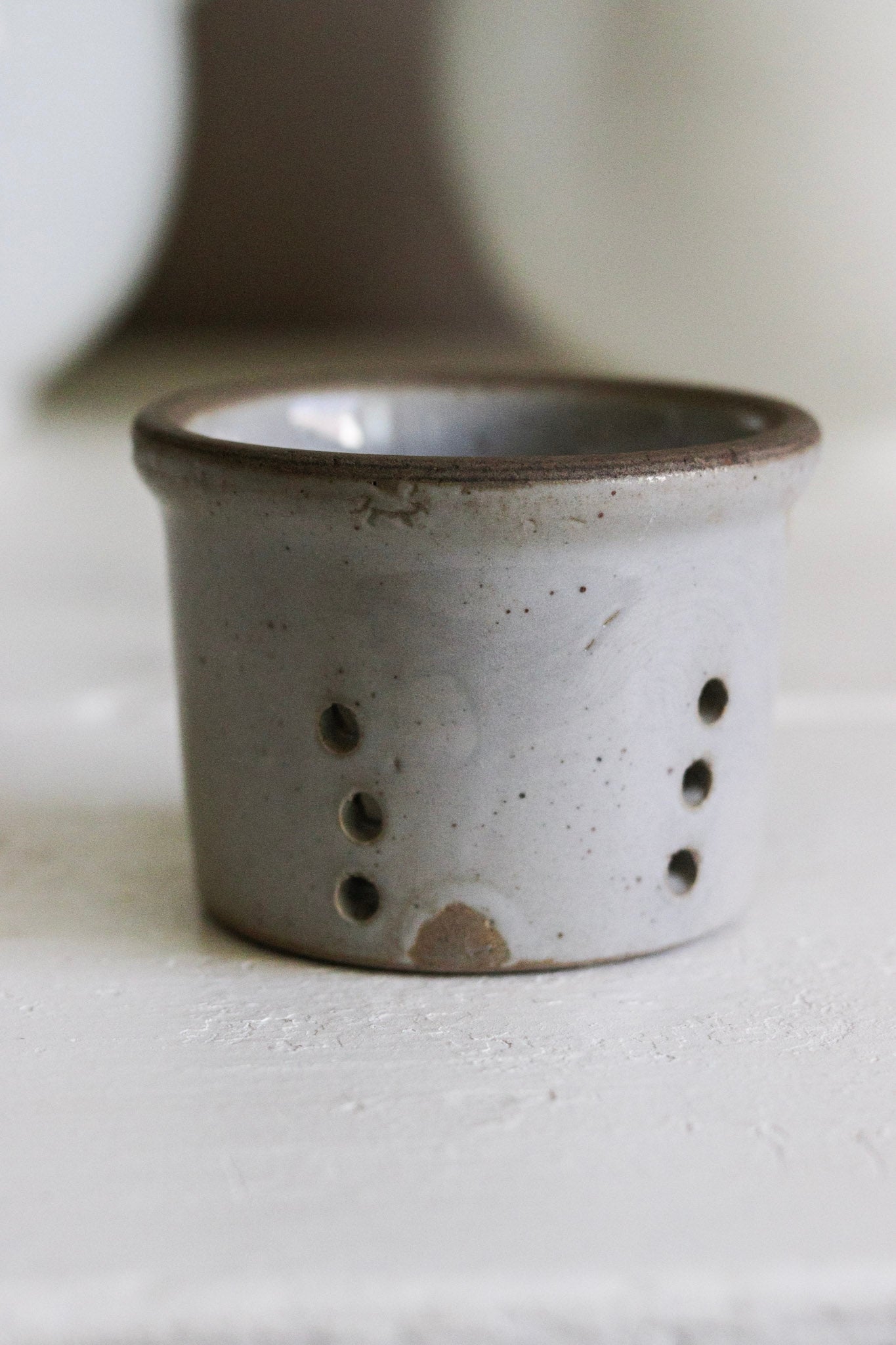 Petite Vintage French Cheese Pot