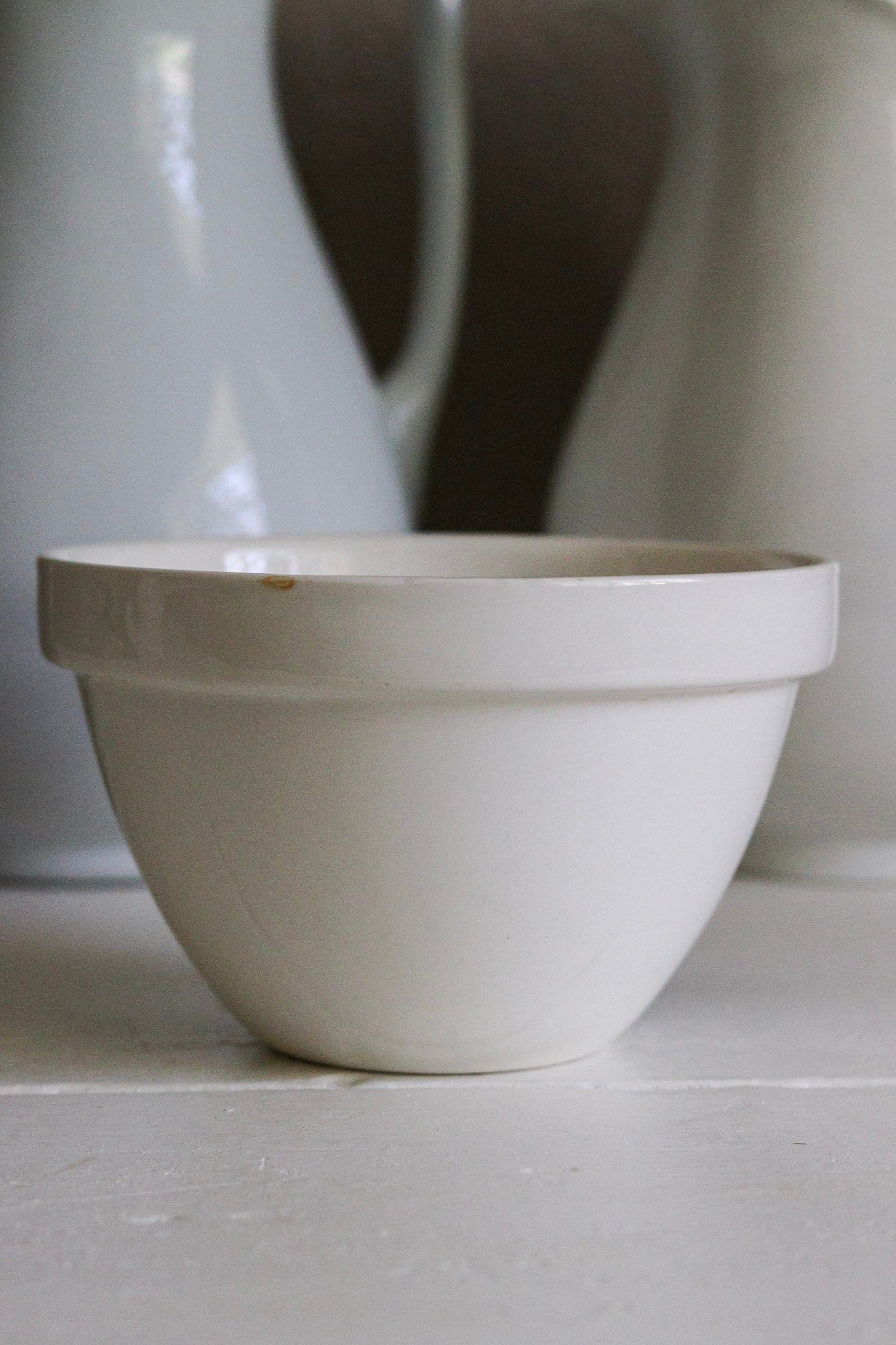 Vintage English Pudding Bowl No. 1