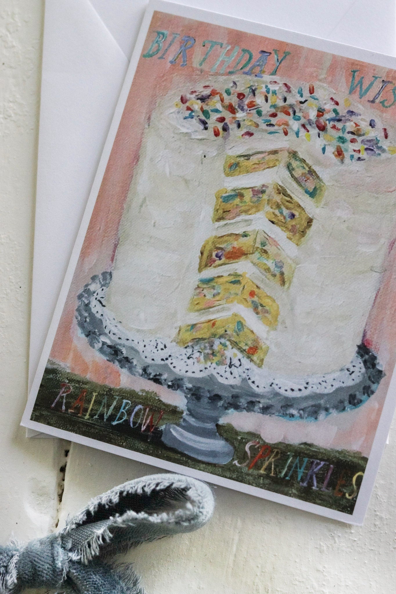 Confetti Cake Greeting Card
