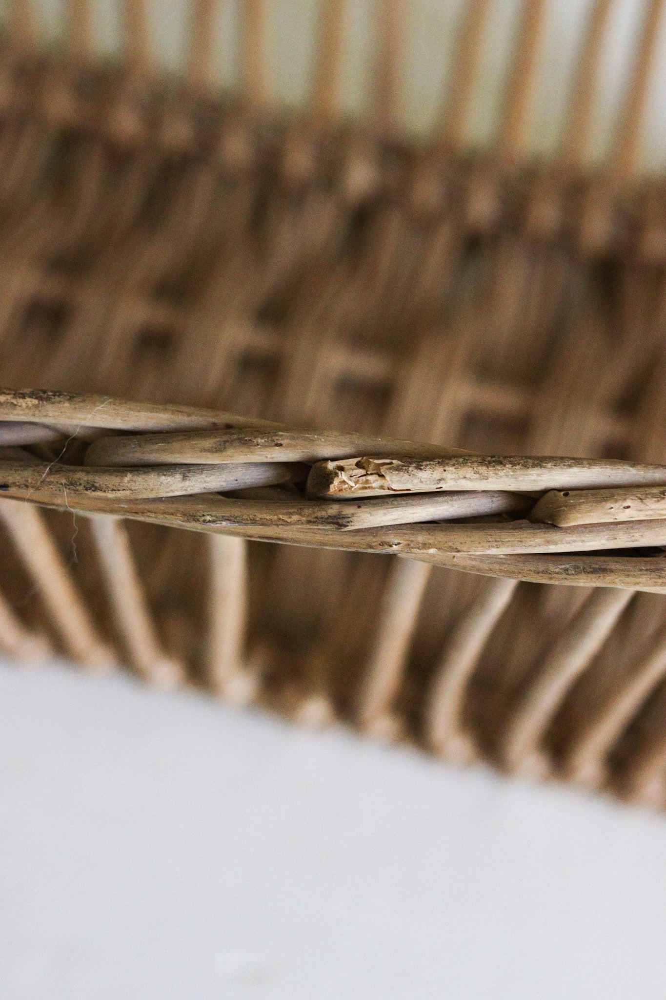 Petite Vintage French Boulangerie Basket