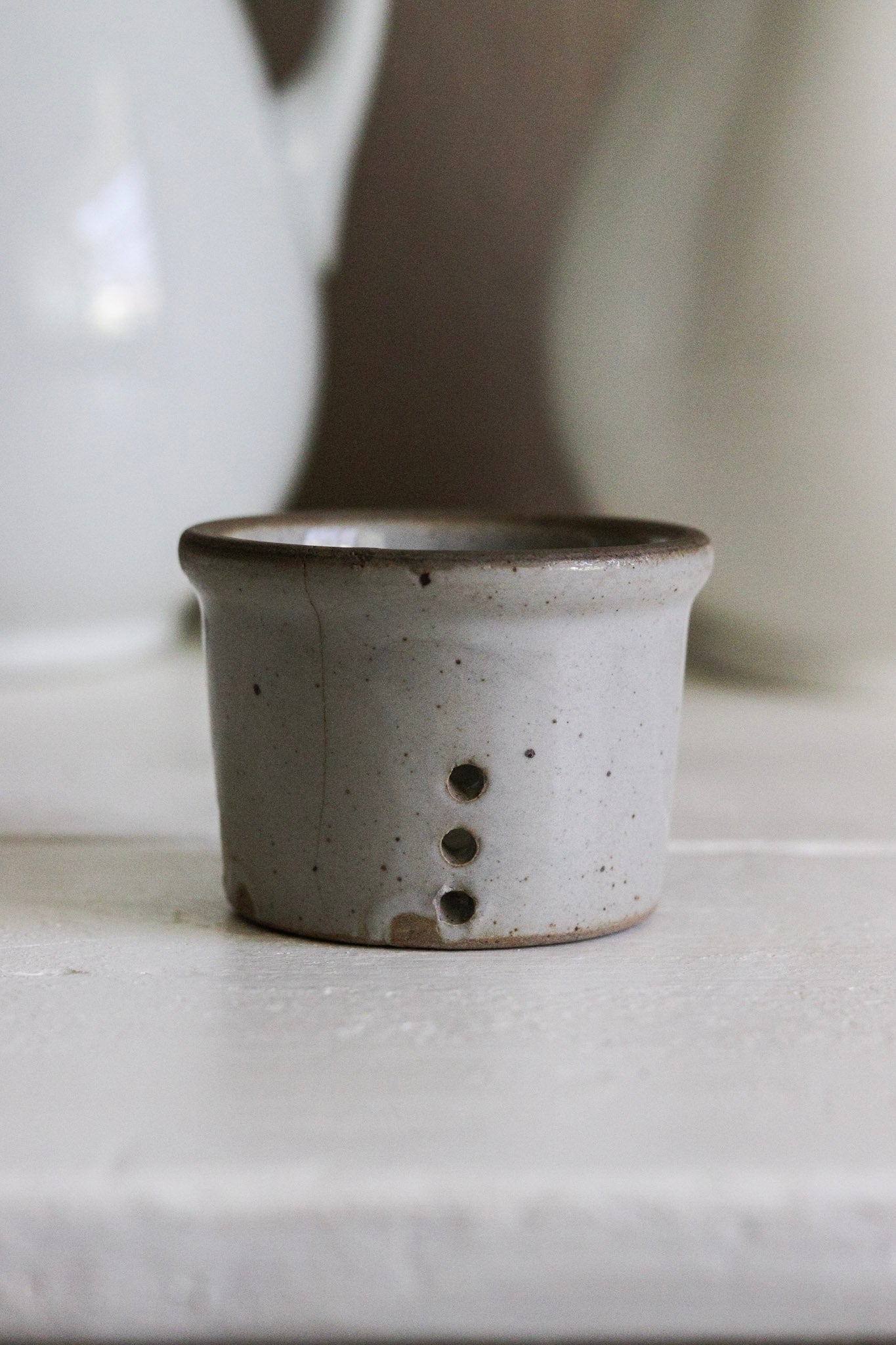 Petite Vintage French Cheese Pot