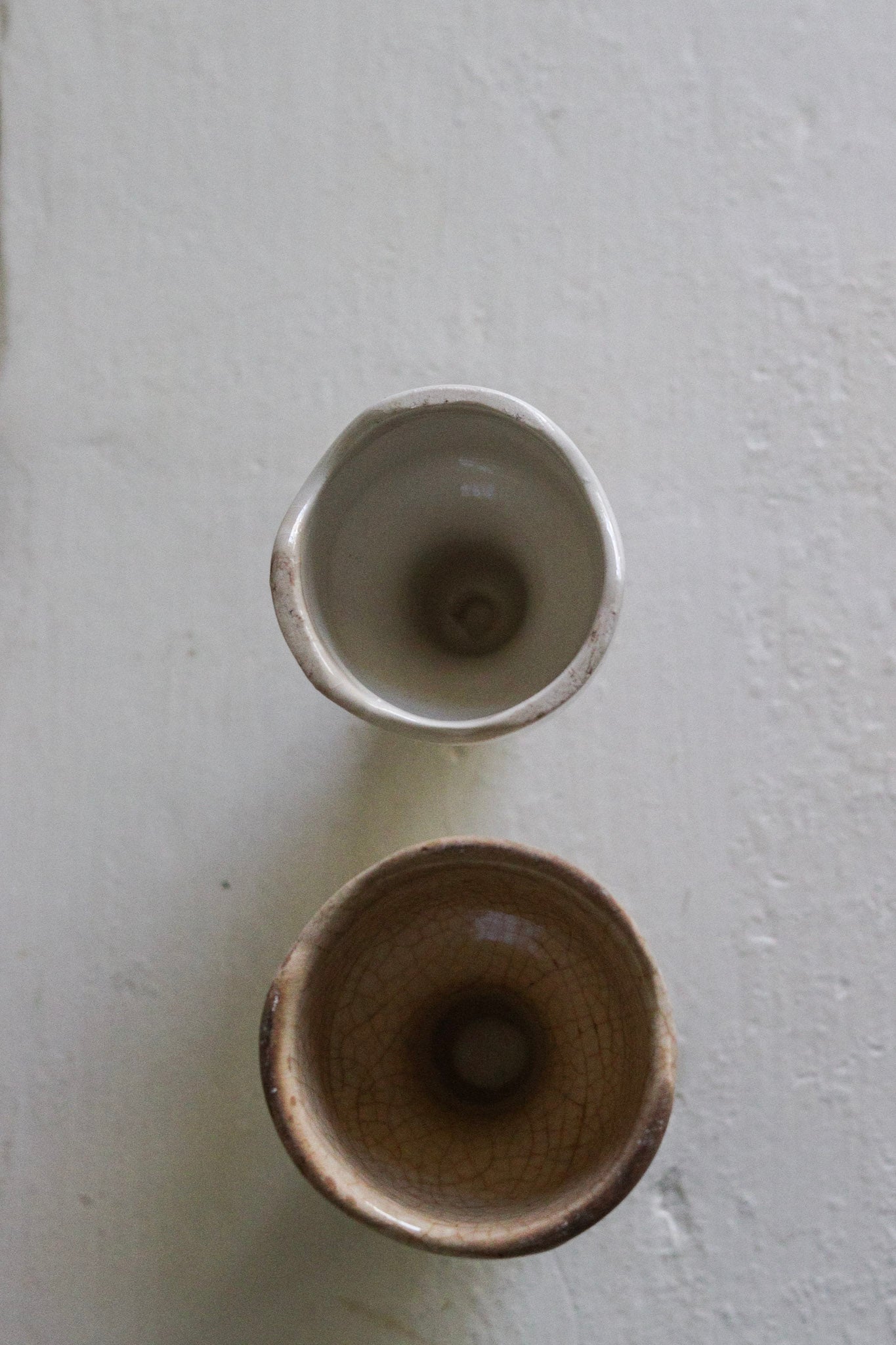 Pair of Vintage English Pie Funnels No.2