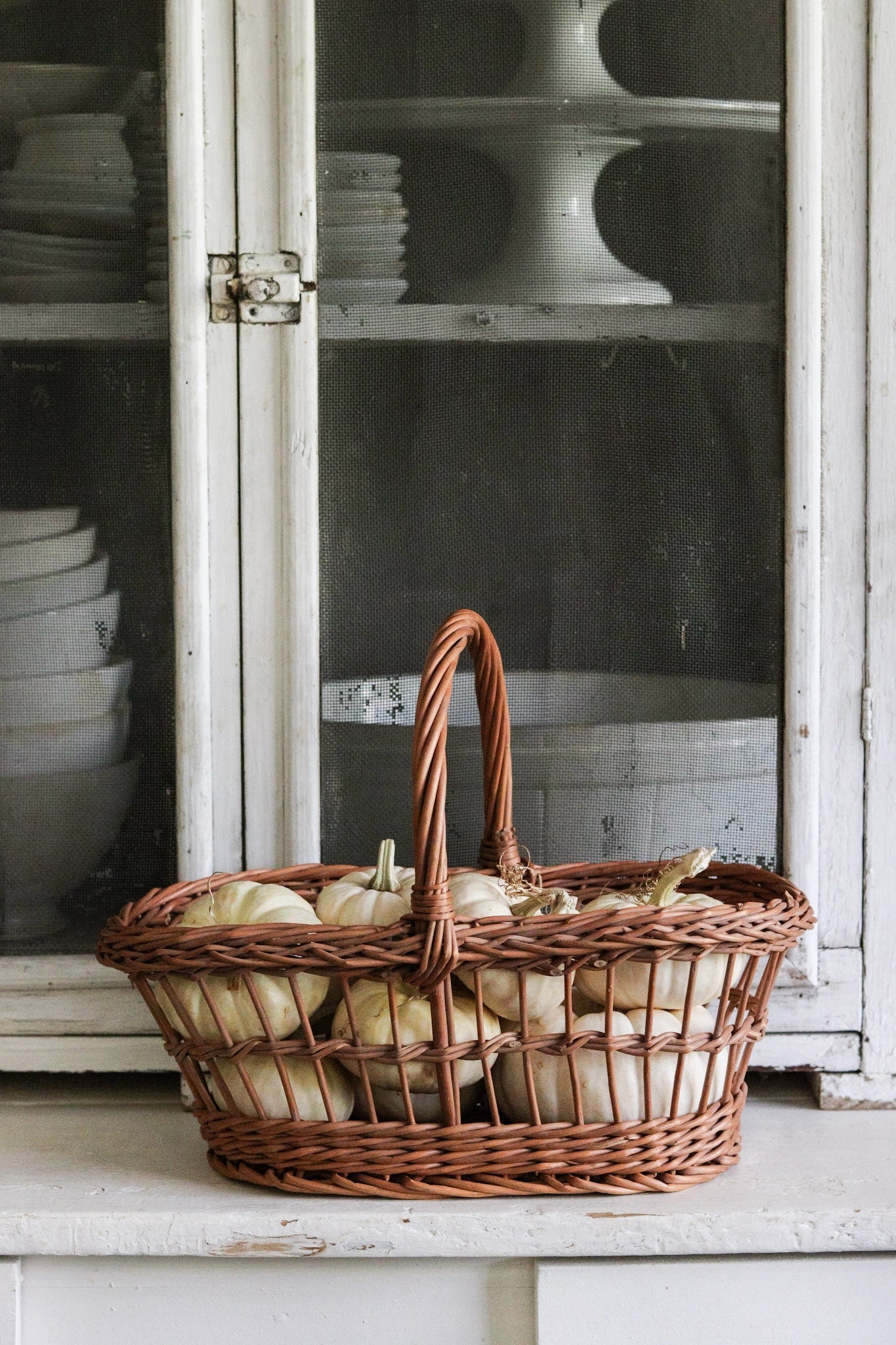 Vintage French Strawberry Basket