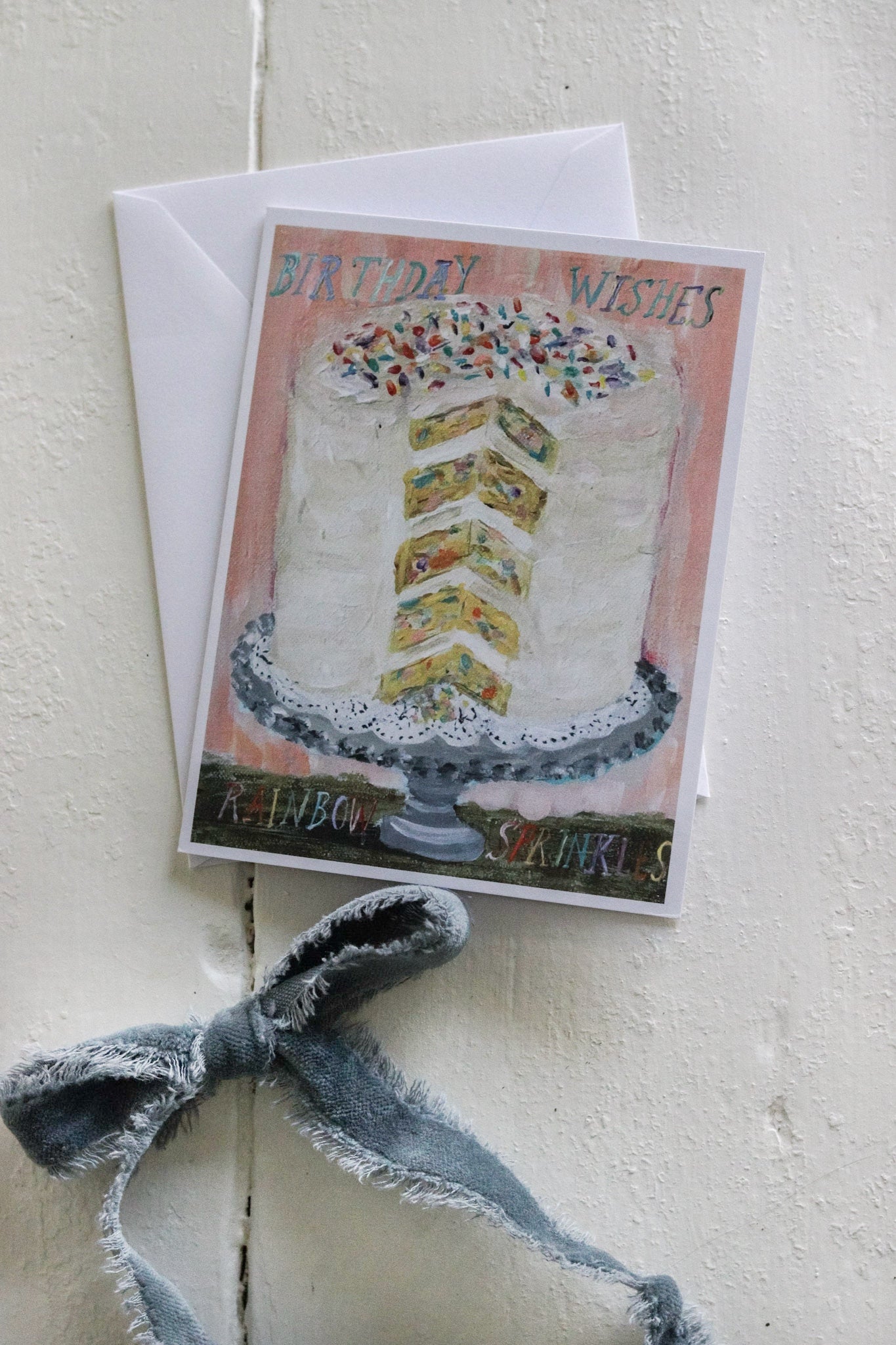 Confetti Cake Greeting Card