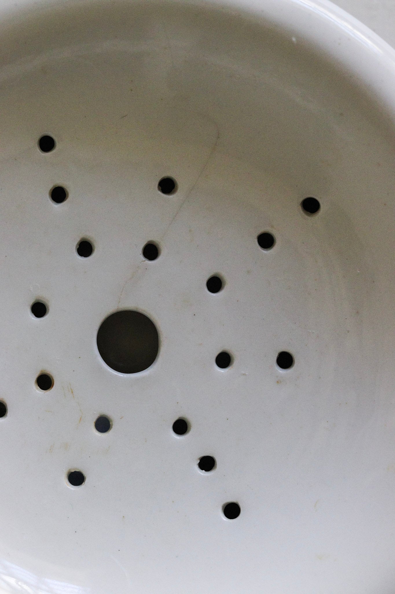 Antique English Dish and Drain Plate