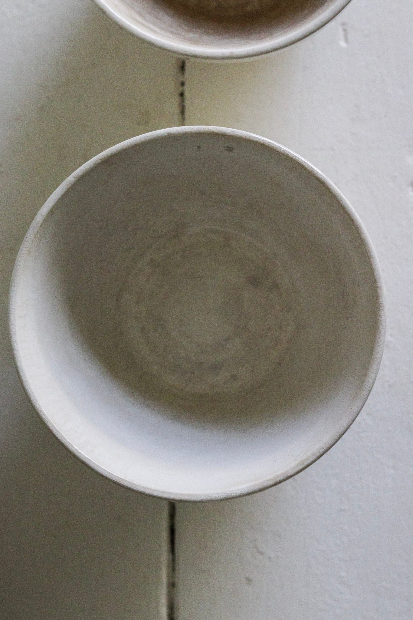 Pair of Vintage English Pudding Bowls