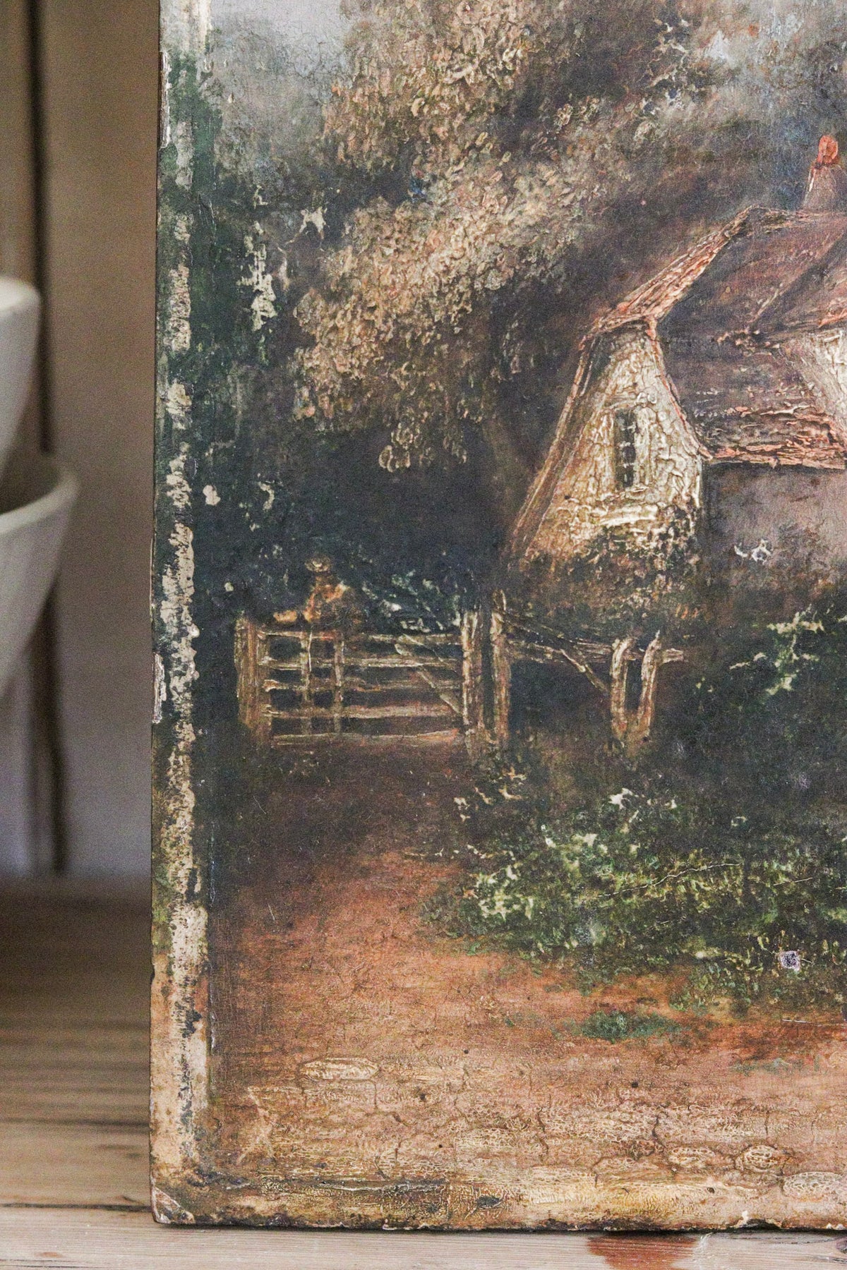 Pastures Beyond the Cottage Oil Painting